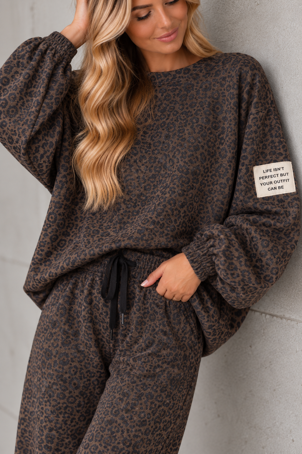 Sweater LEO CRUSH chocolate