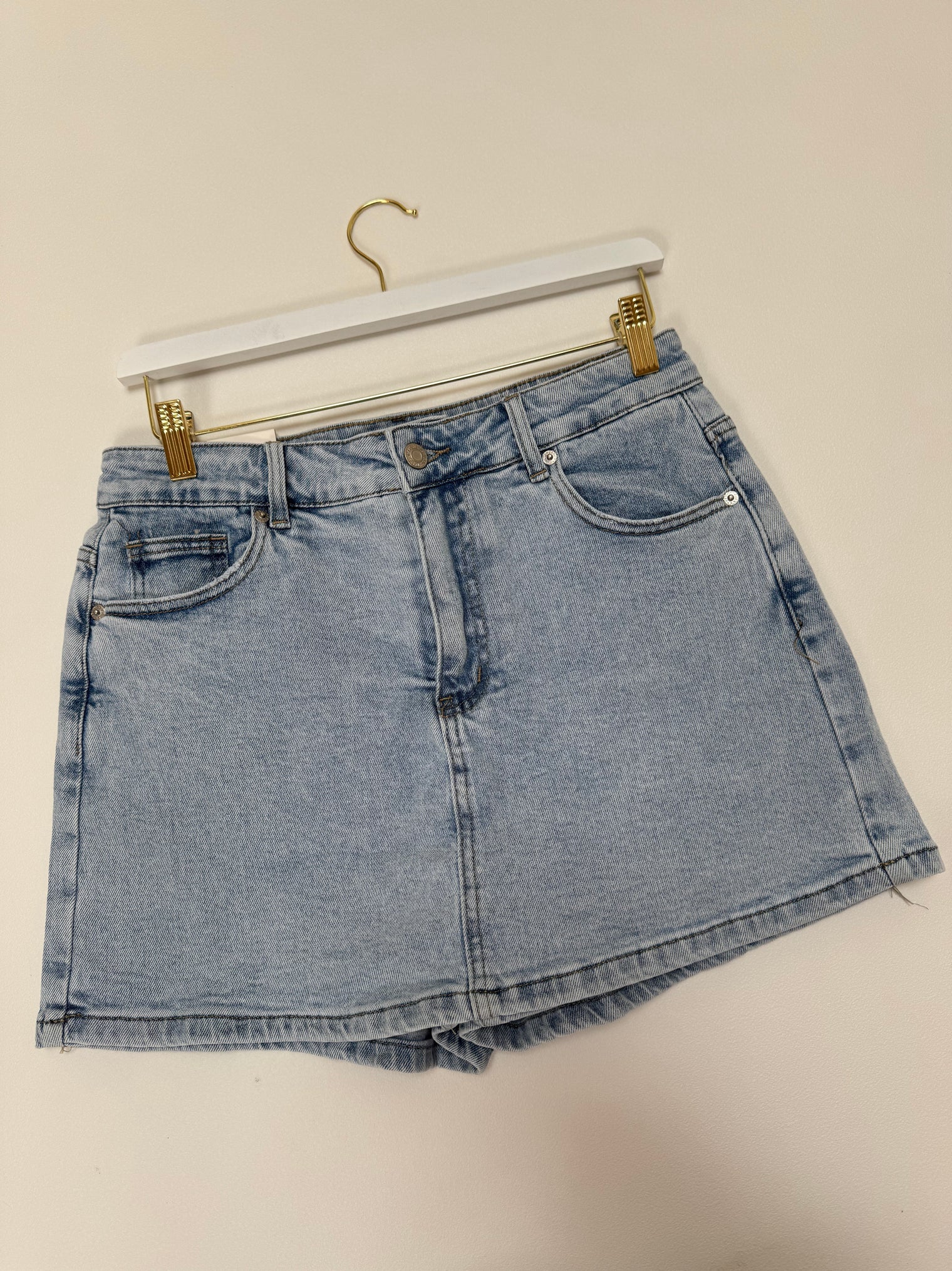 Stretch Jeans Hosenrock SUPERGIRL SKORT denim blue