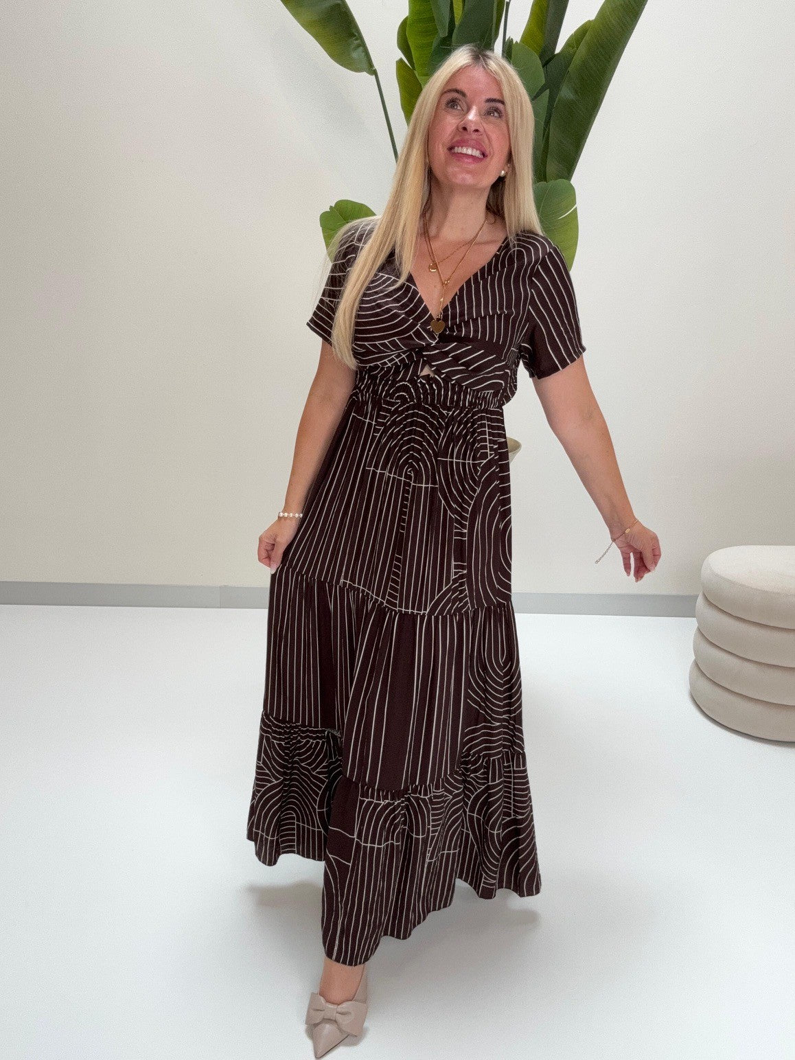Kleid LUXURY CLEAN GIRL braun