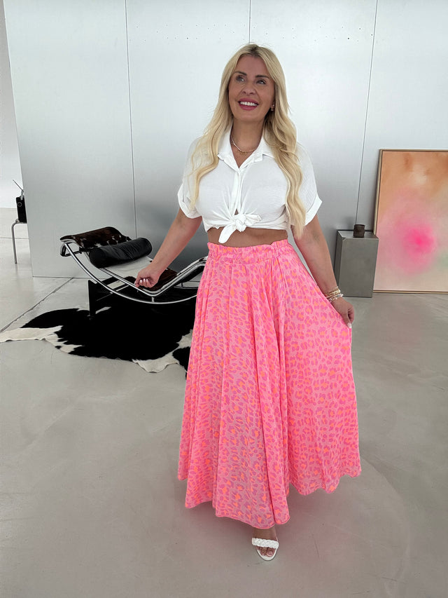 Bluse kurzarm WHITE zum knoten