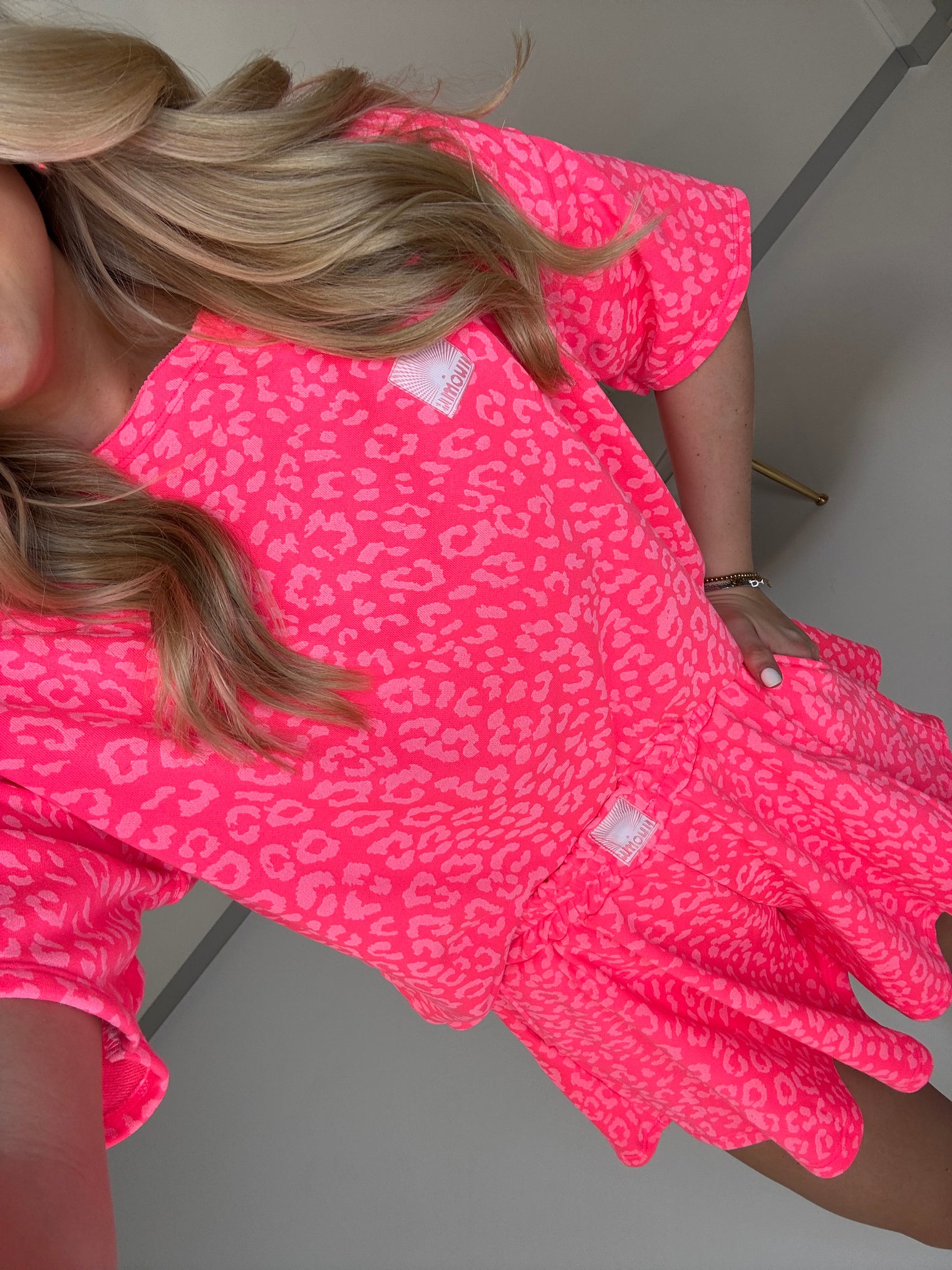 Hosenrock hot fuchsia LEO LOVER AMOUR rosa mit Patch