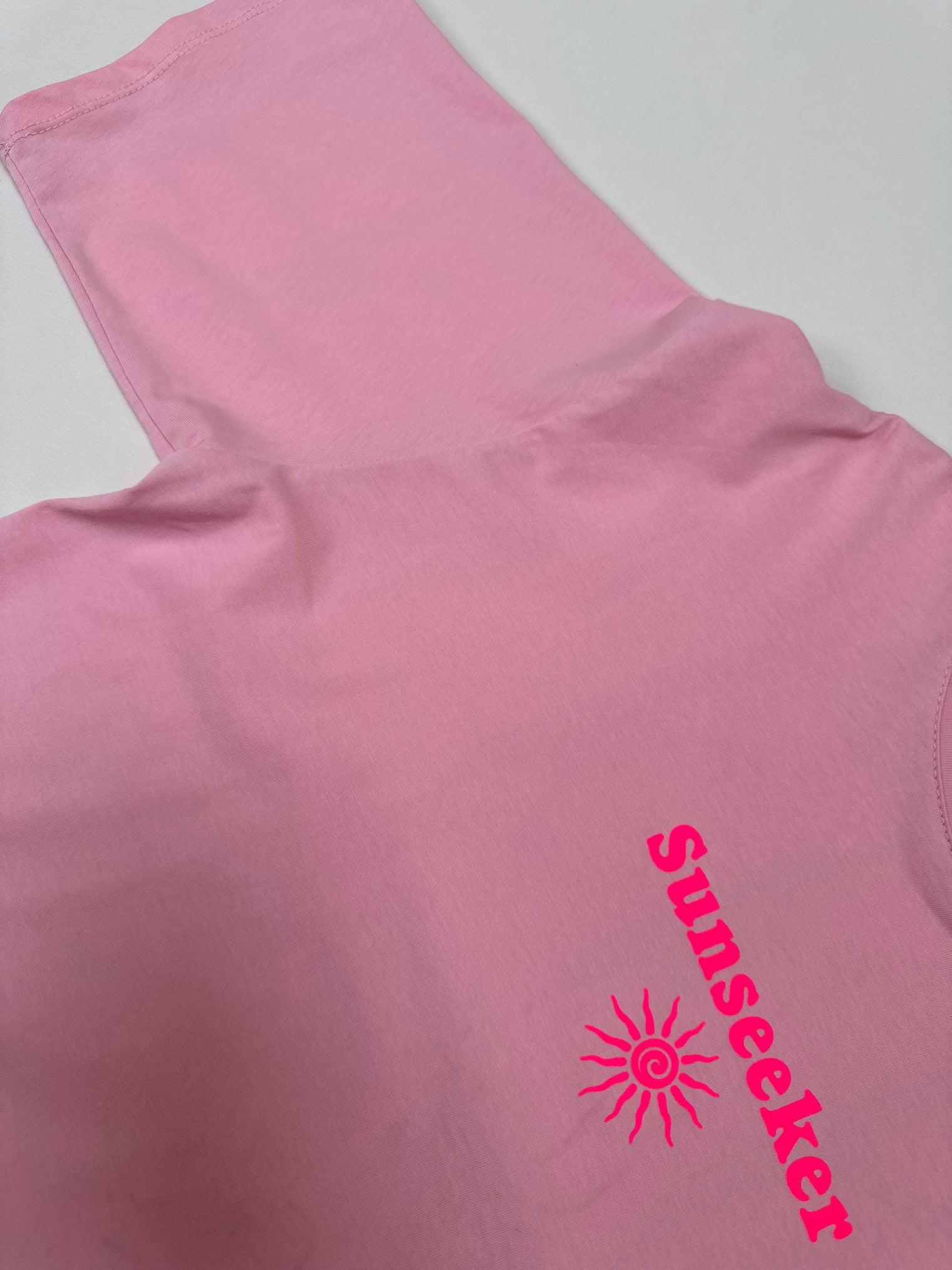 Statement Shirt rosa SUNSEEKER mit Rückenprint