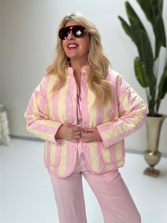 Jacke Pink Vanilla Puffer