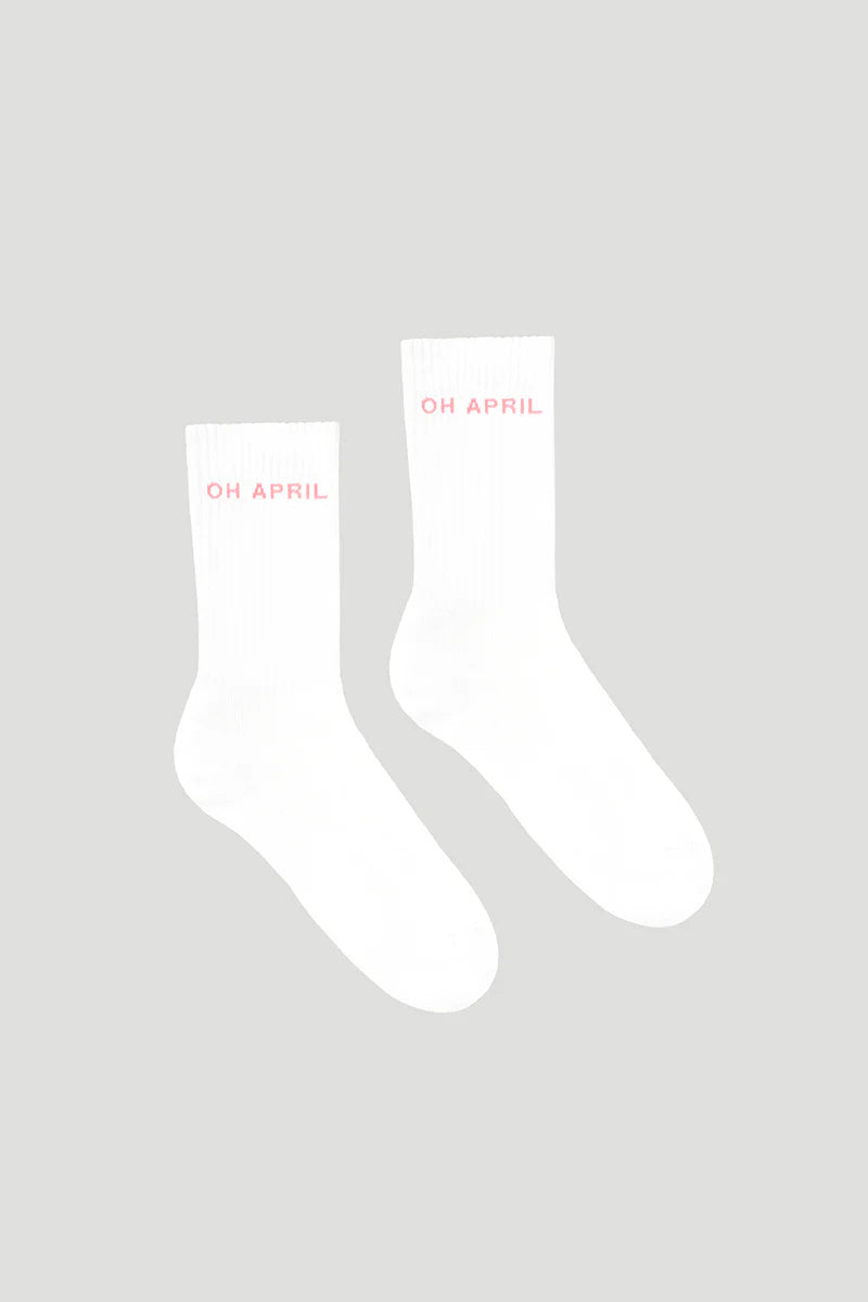 OH APRIL Steffi Socks DEEP PINK
