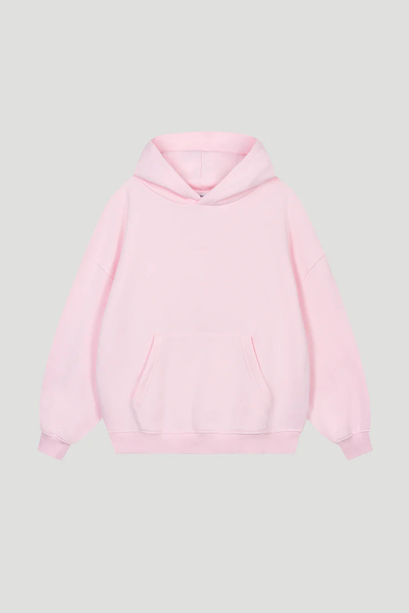 OH APRIL Boyfriend Hoodie Iconic Sugar Pink