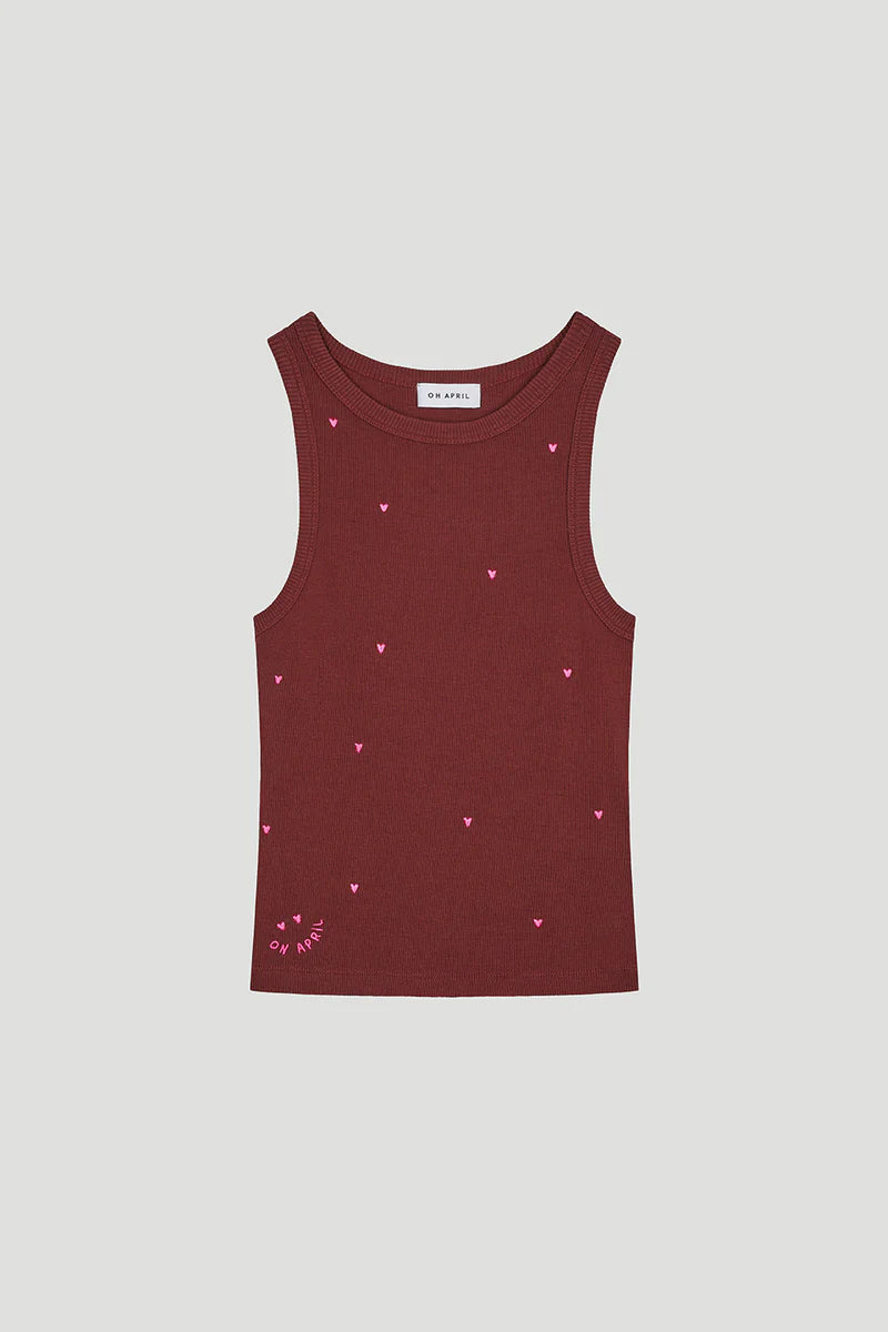 OH APRIL Dany Top Cherrywood