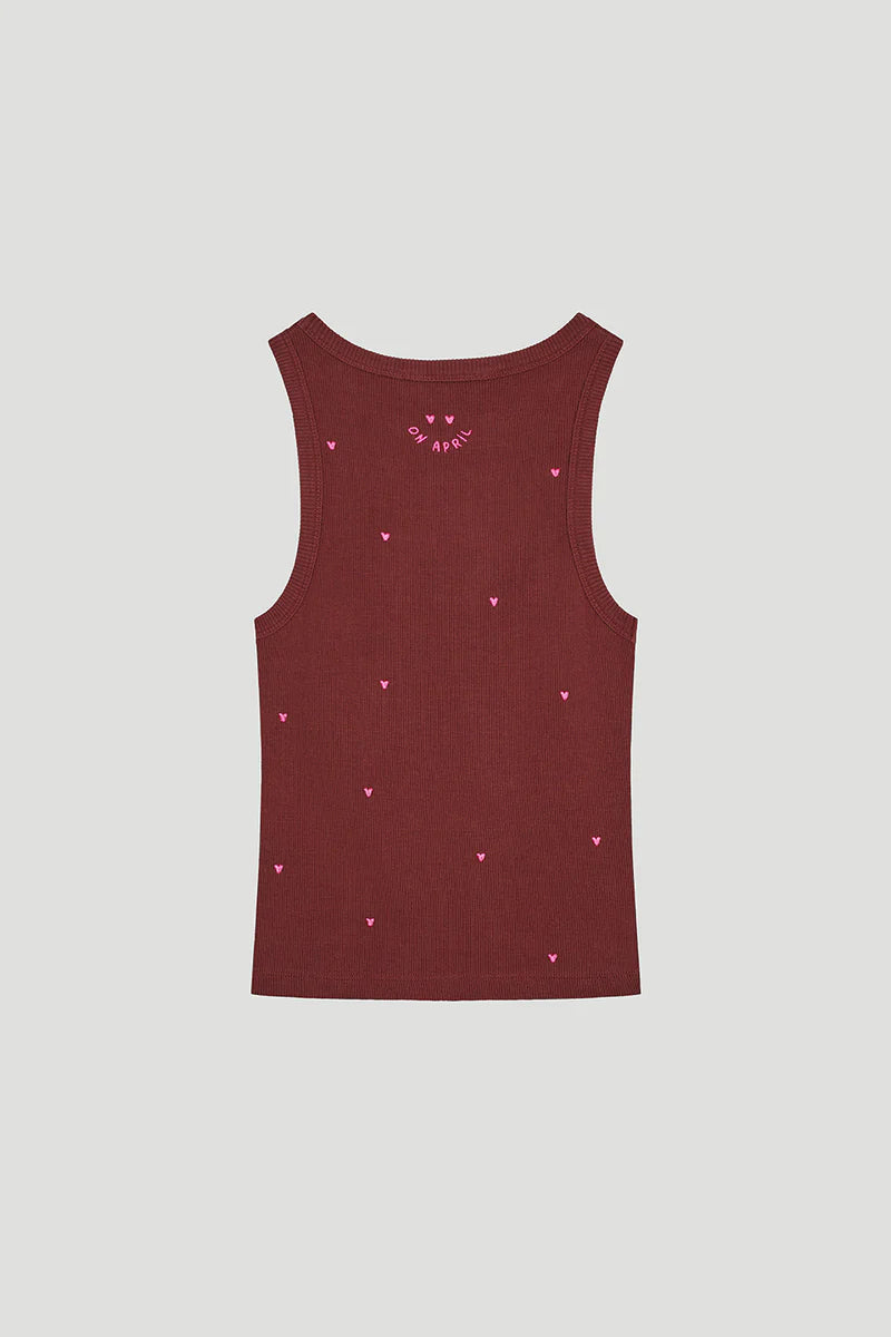 OH APRIL Dany Top Cherrywood