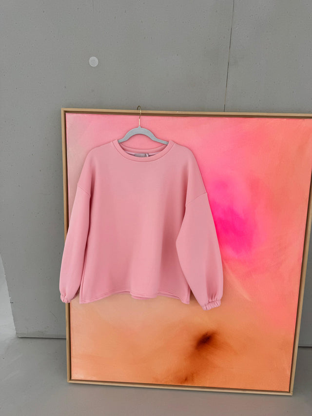 Sweater rosa GOODVIBES rainbow