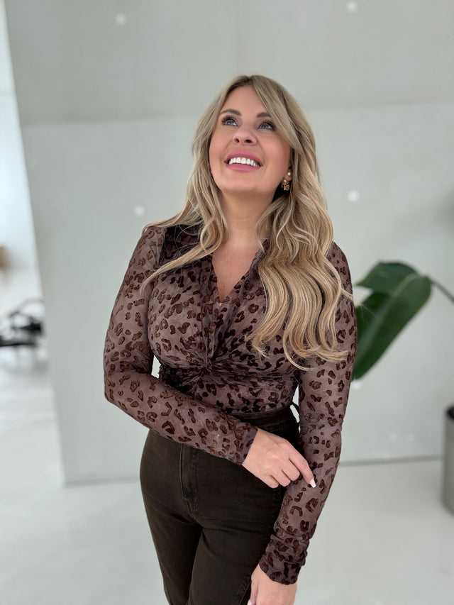 Mesh Body EXOTIC LEO choco