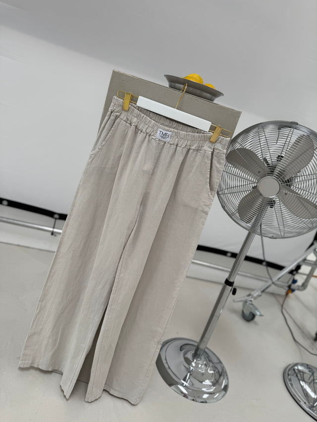 Signature Leinenhose BEIGE