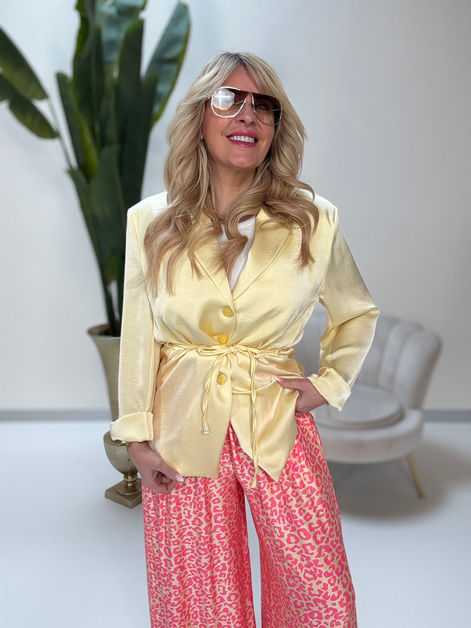 Blazer FEMME FATALE gelb