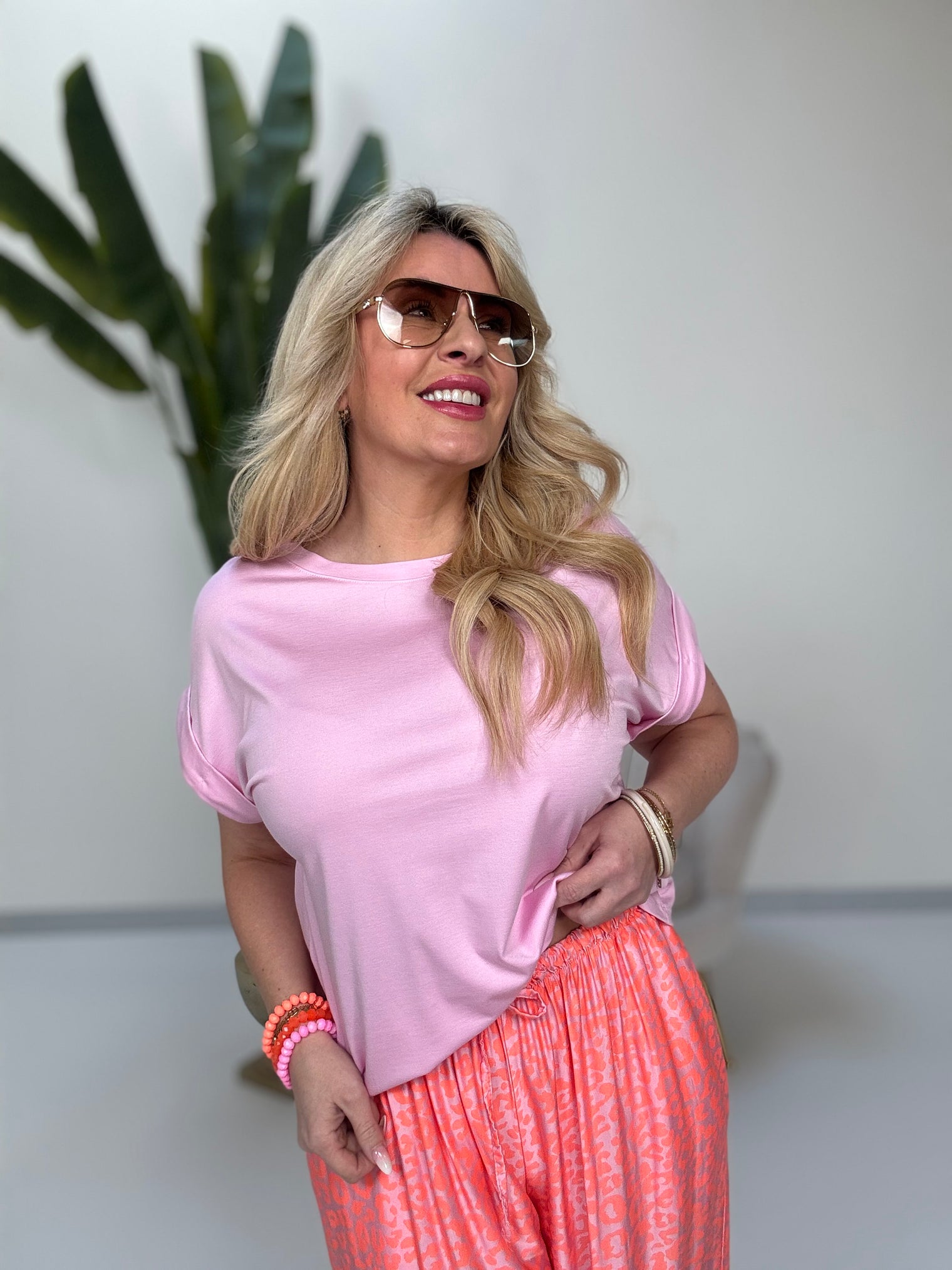 Basic Shirt ALL TIME CLASSY rosa
