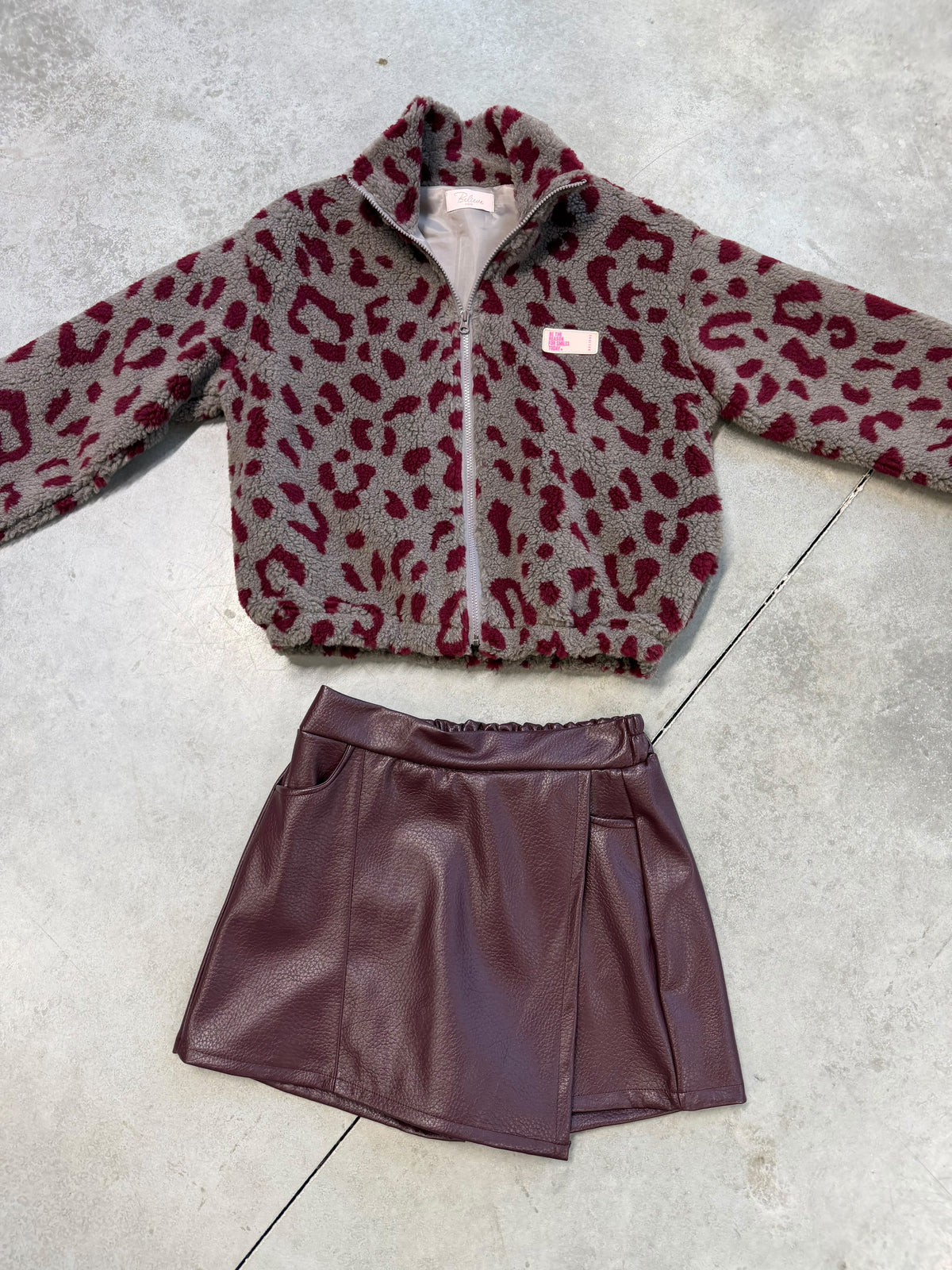 Hosenrock City Vibes burgundy