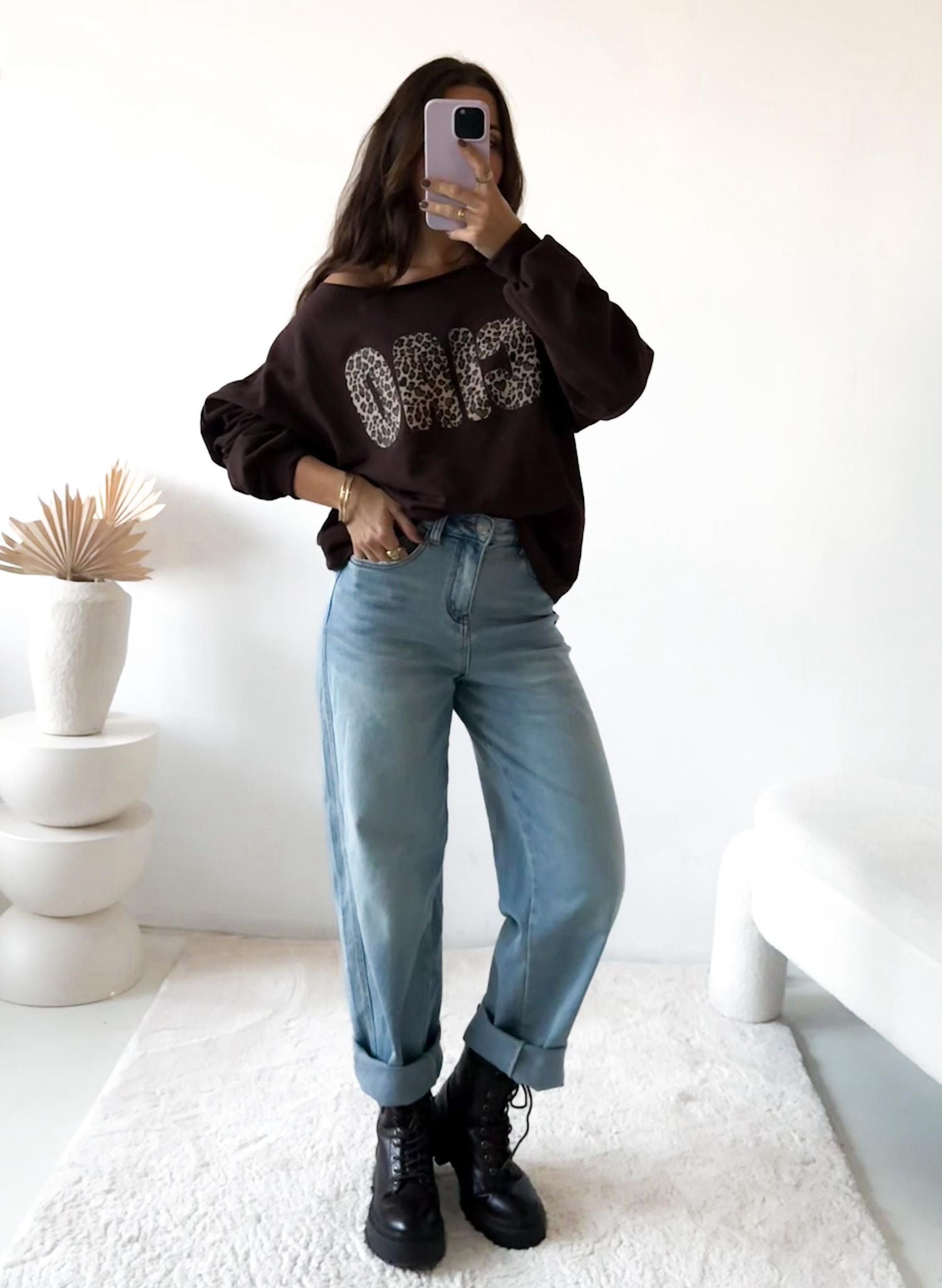Sweatshirt Brown Ciao super soft