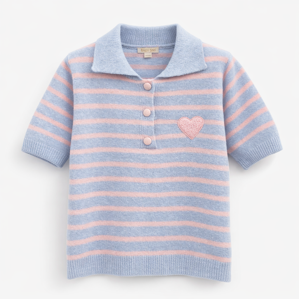 Strick Polo Sweet Heart