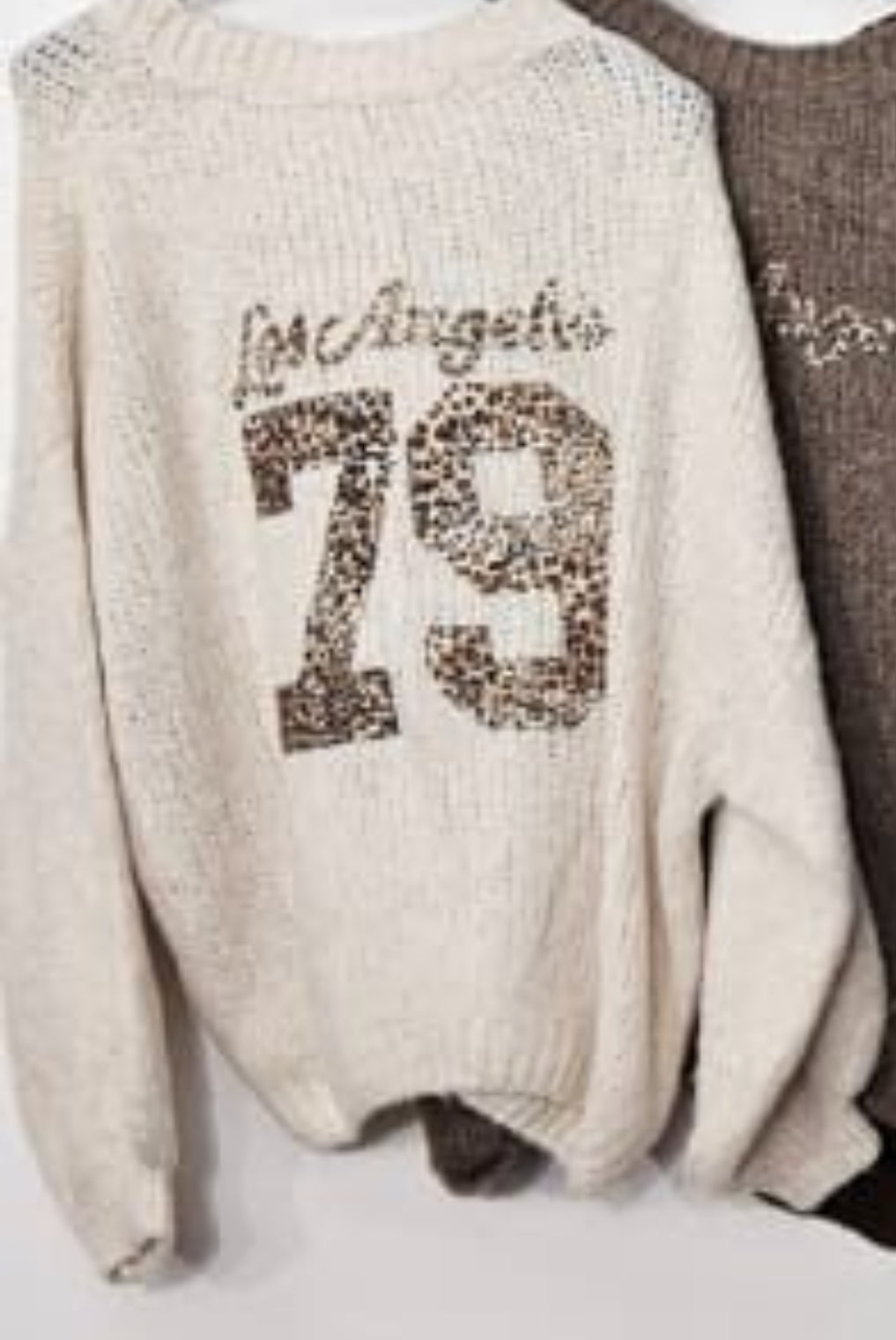 Pullover creme LOS ANGELES 79