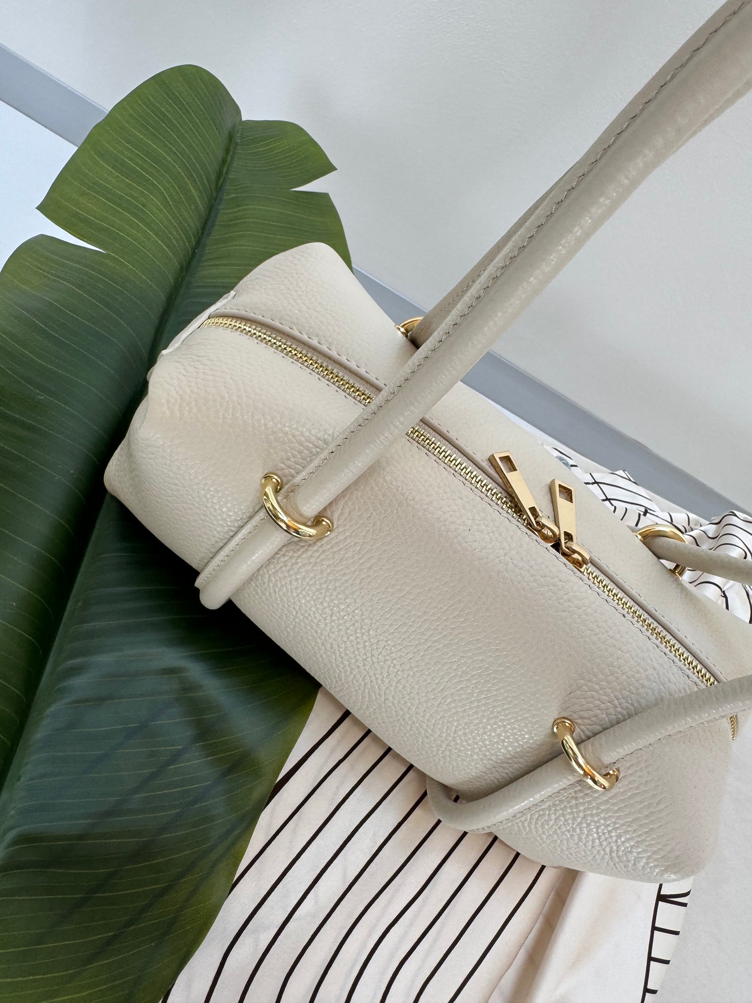 Bowling Bag LUXURY DREAM beige