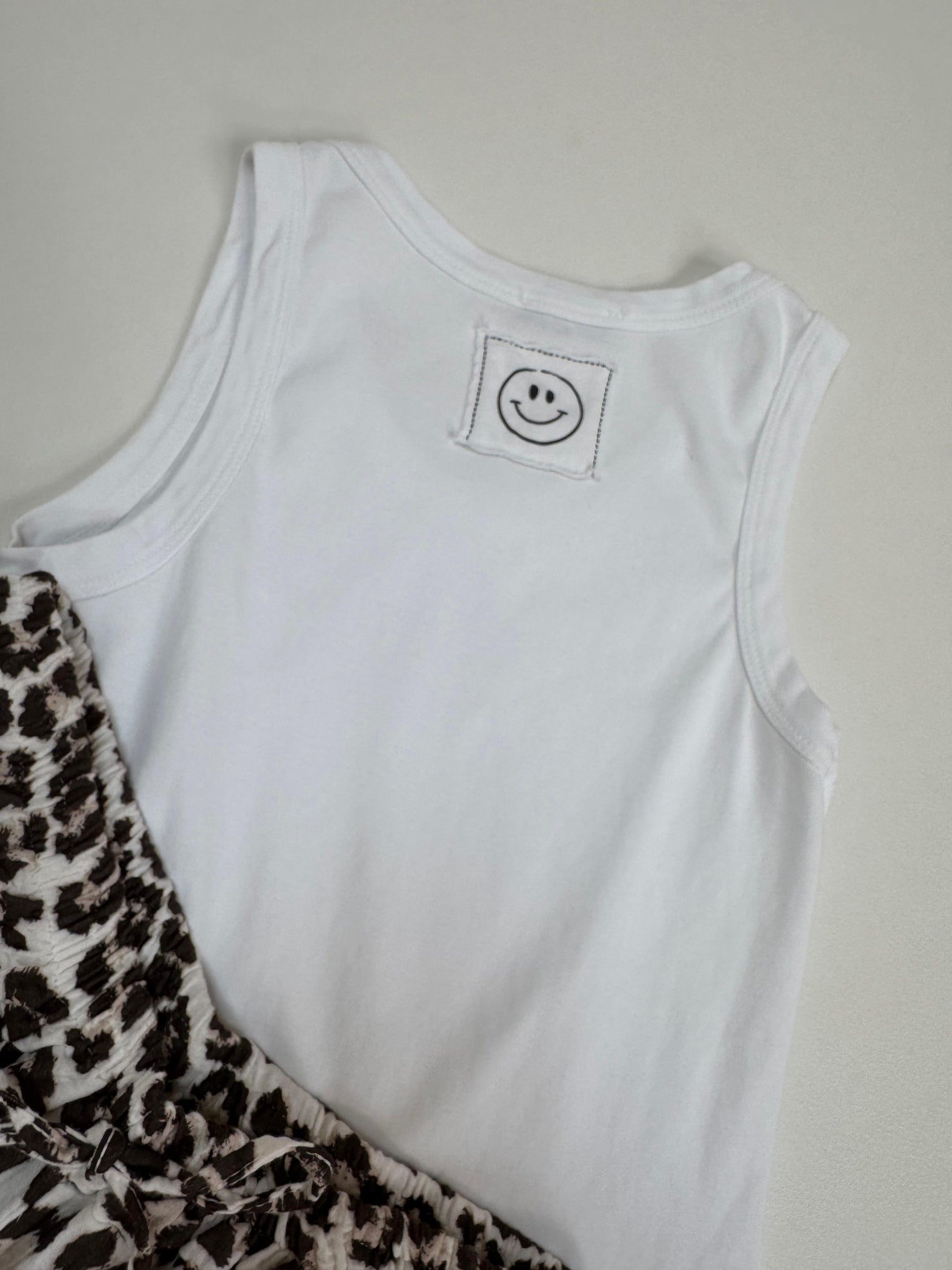Tank Top SMILEY weiß