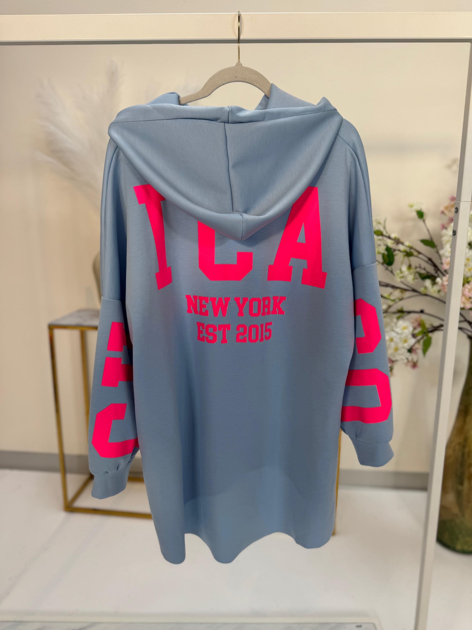 Oversize Sweater mit Rückenprint CHICAGO