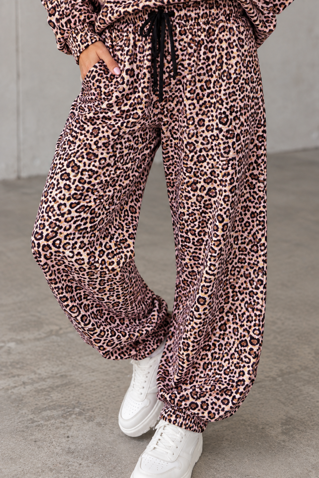 Sweat Pants LEO CRUSH rosa