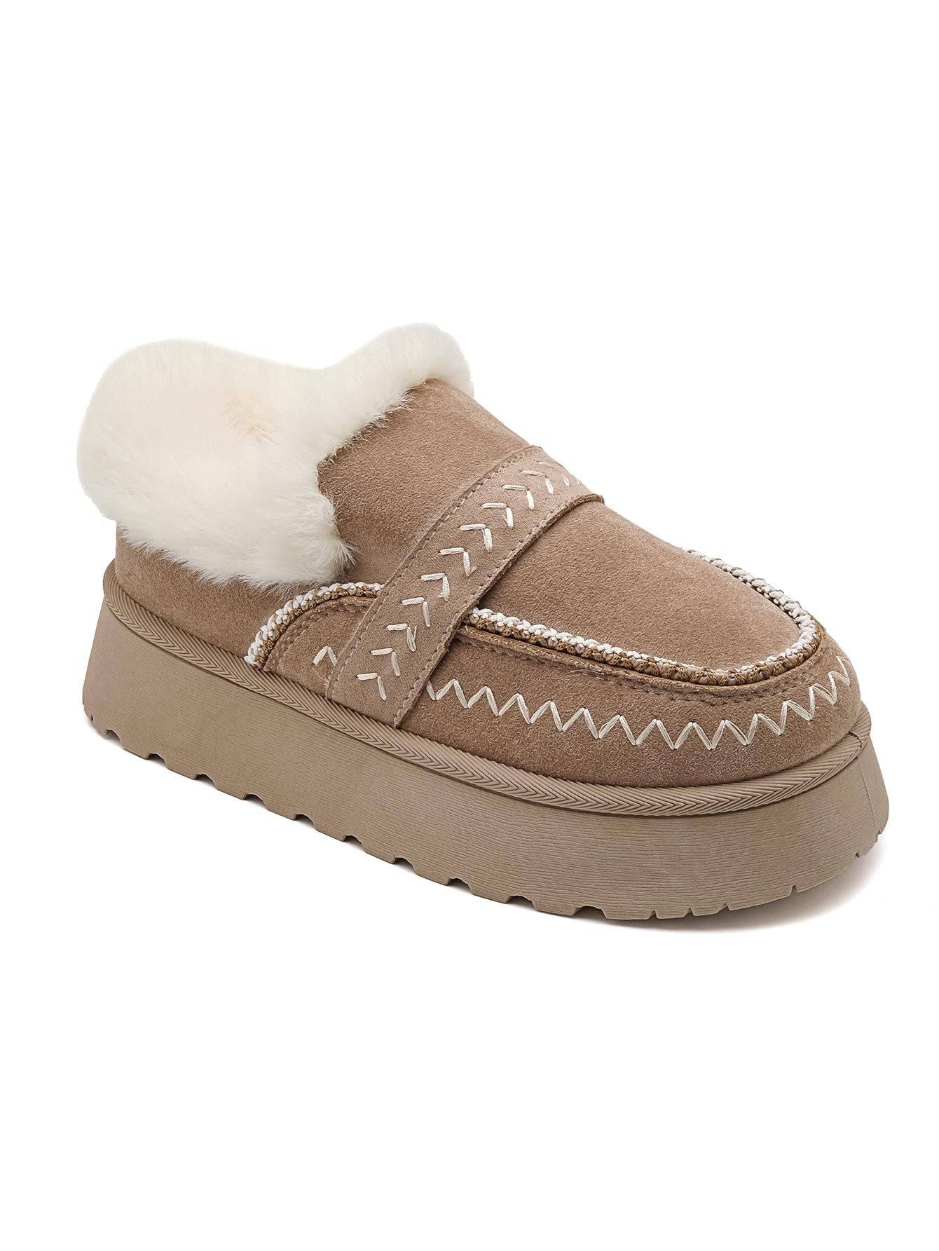 Plateau Schuhe COZY HEART