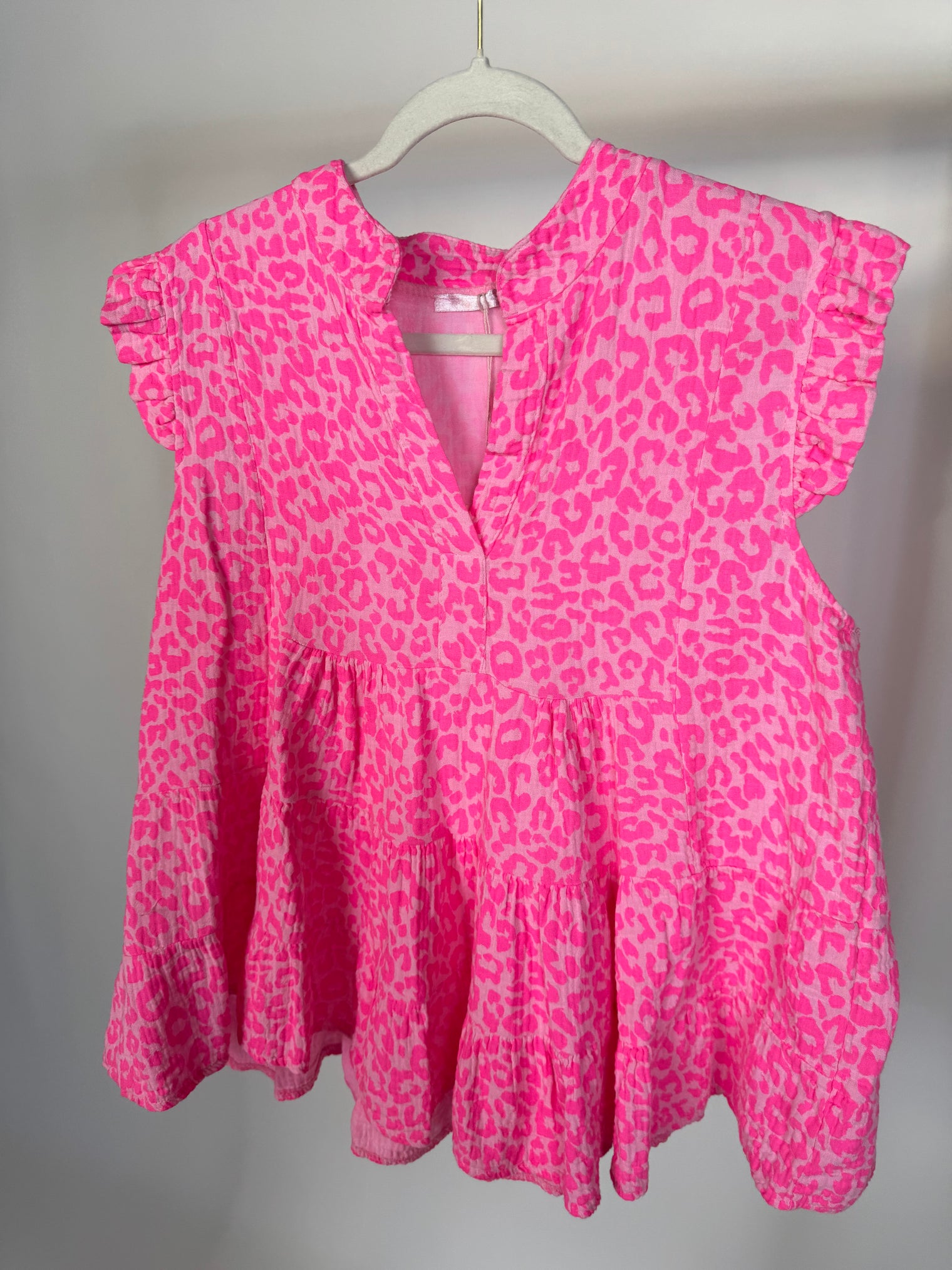 Musselin Tunika rosa LEO LOVER pink