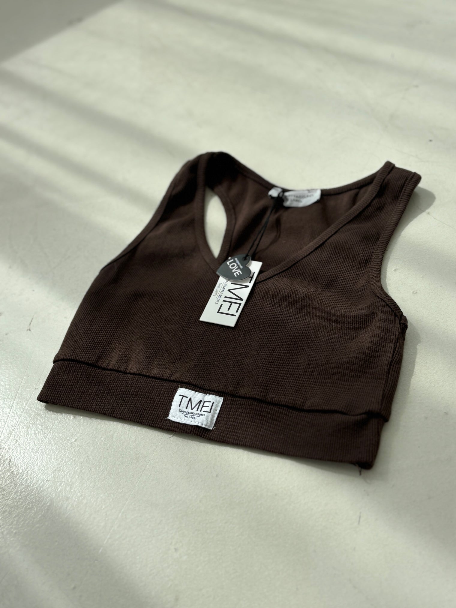 SIGNATURE BRALETTE mocha mousse