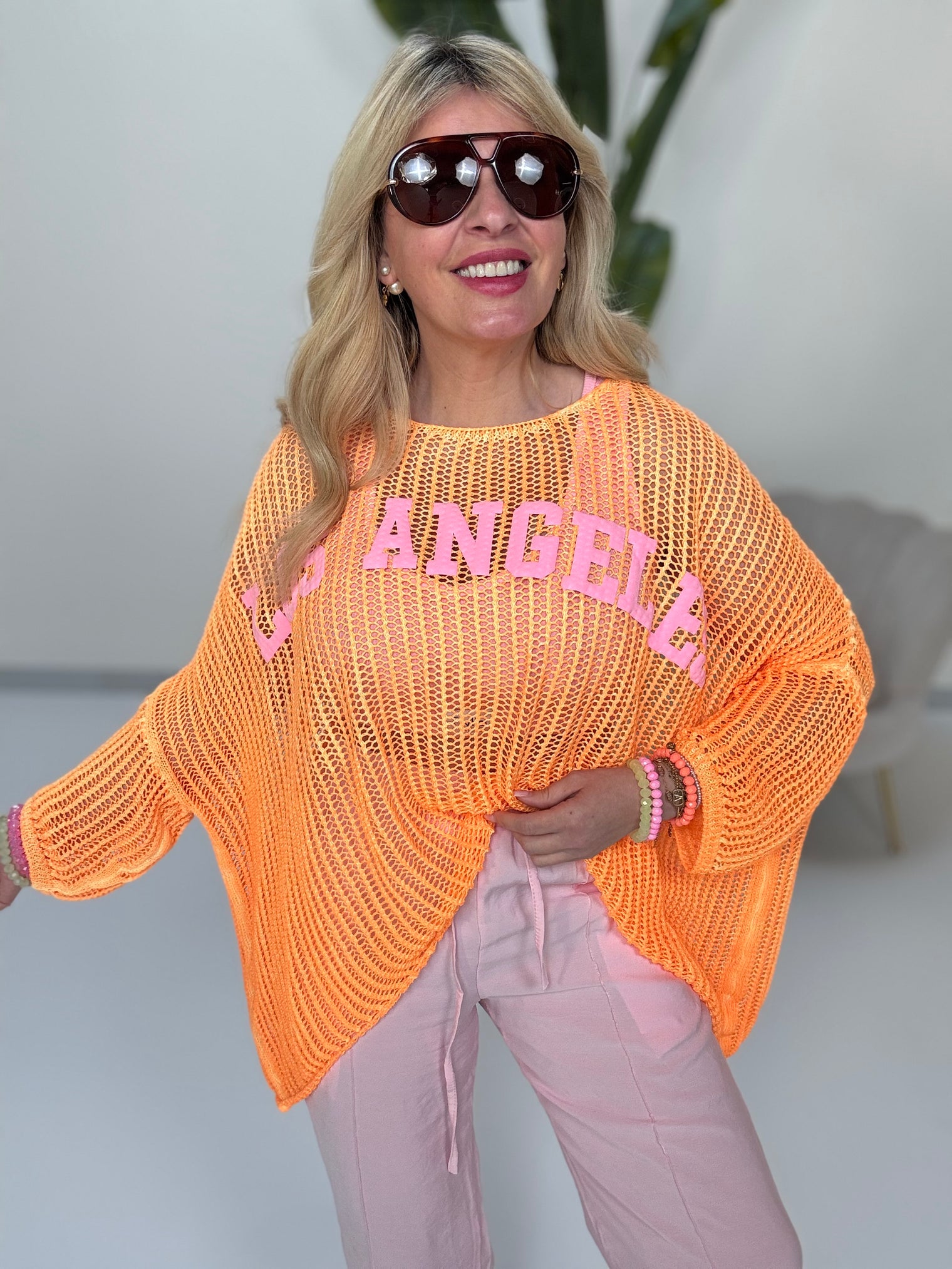 Strickpullover fruity orange Los Angeles