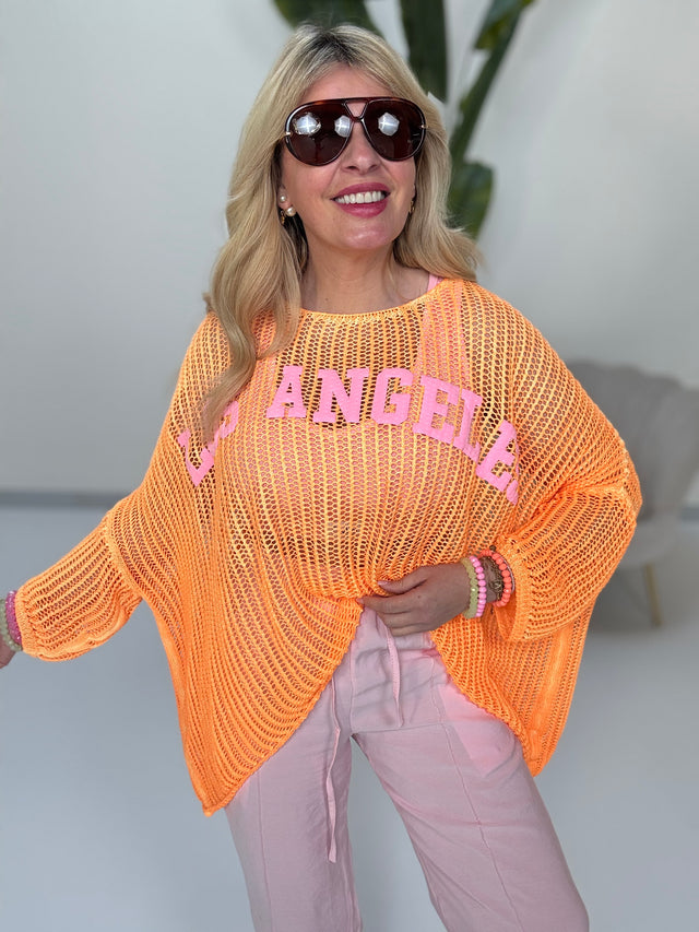 Strickpullover fruity orange Los Angeles