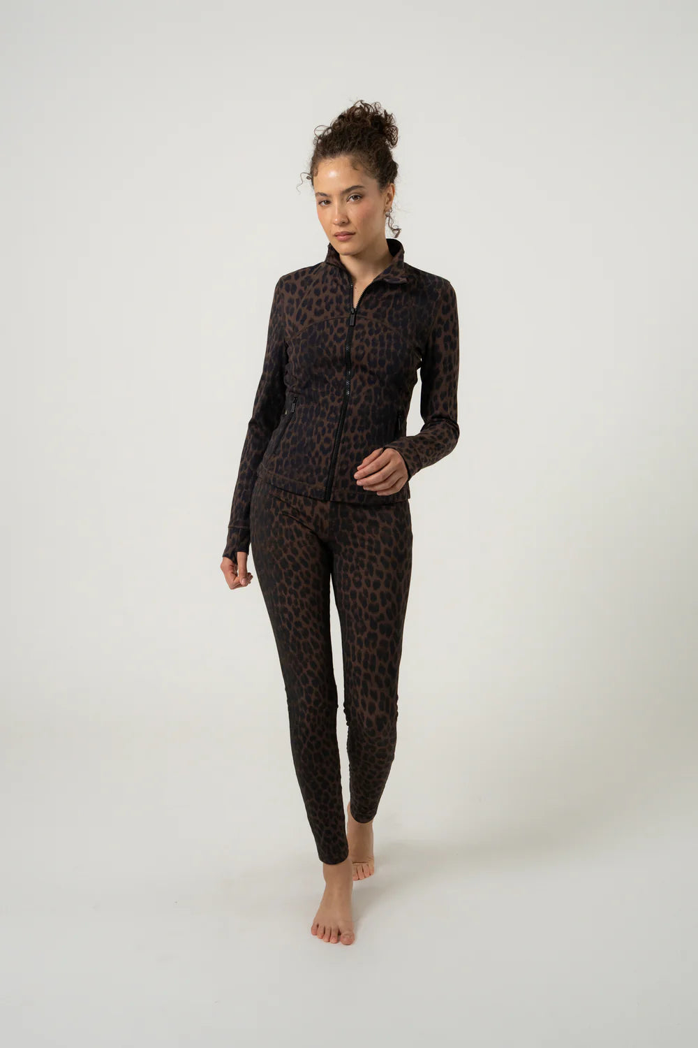 OH APRIL Juna Leggings leo mocha