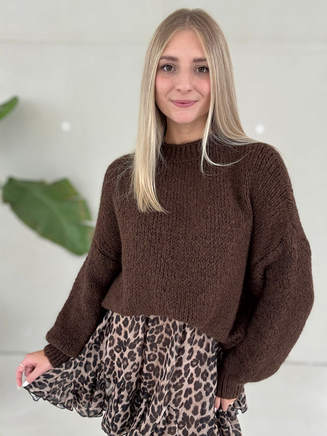 Signature Pullover MOCHA MOUSSE