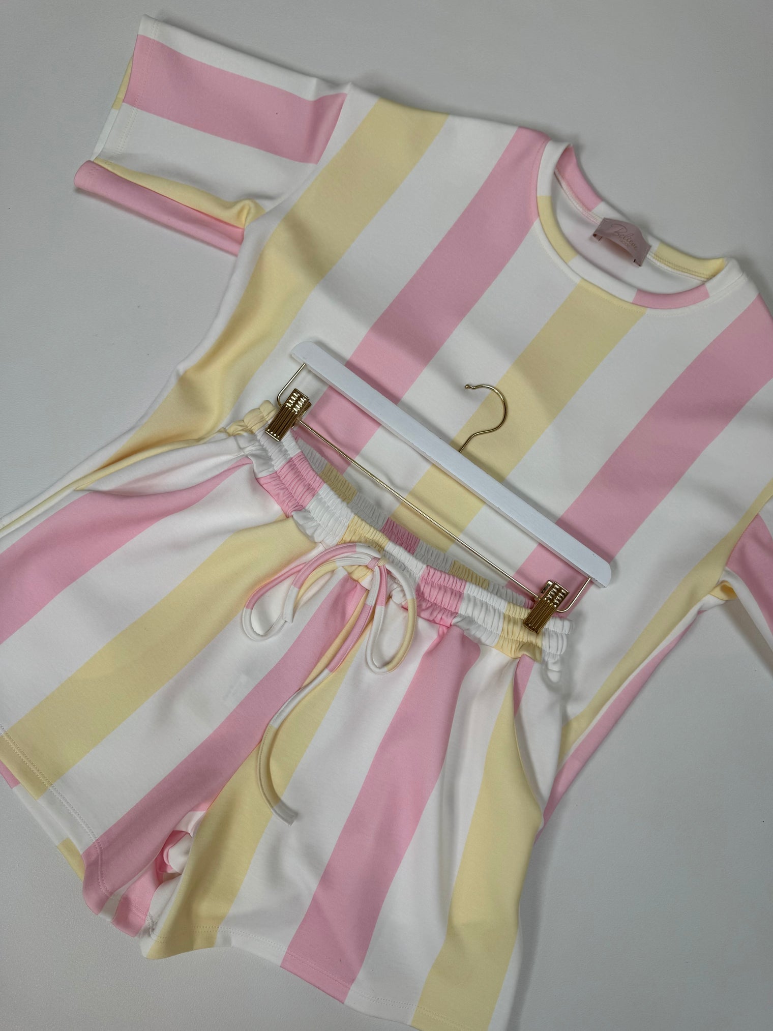 Butterstoff Sommer Set PEFECT MATCH rosa/buttermilk/weiß