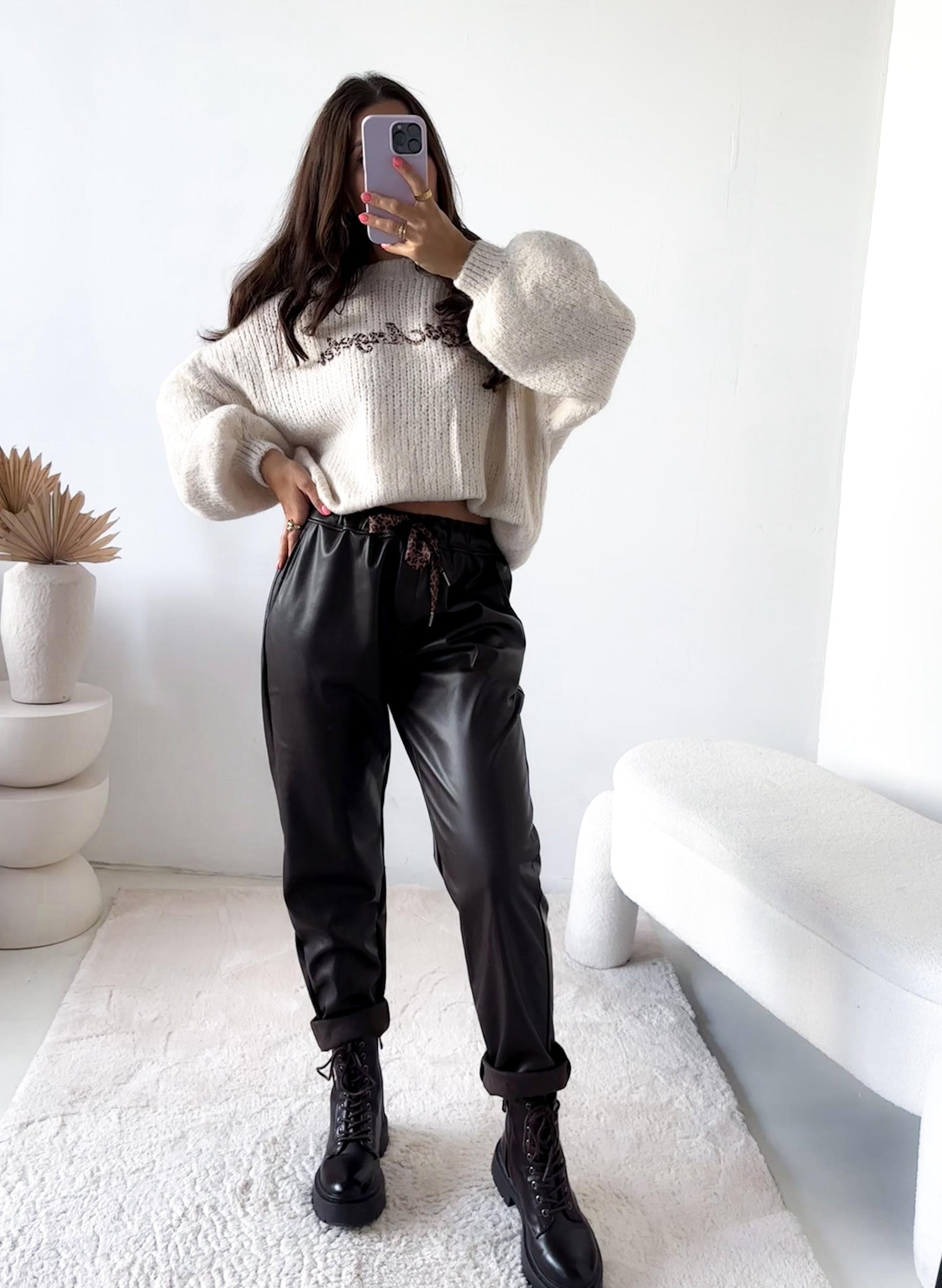 Pullover creme LOS ANGELES 79