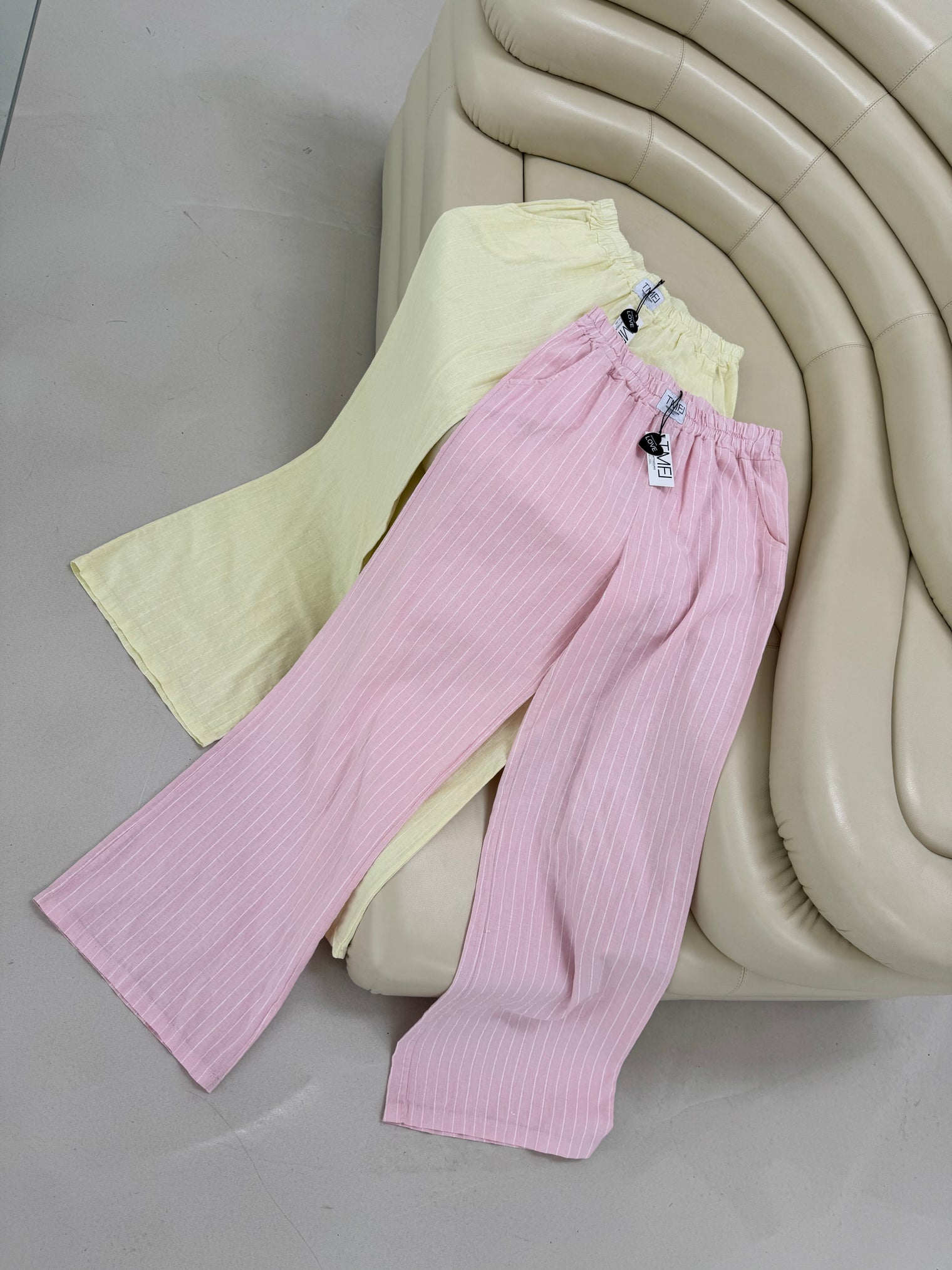 Signature Leinenhose CANDY FLIEDER