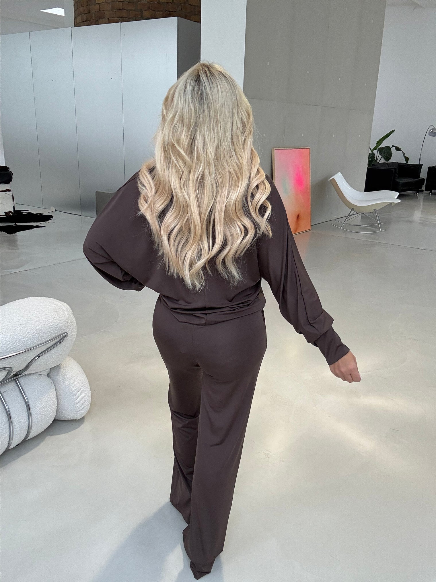 Zweiteiler ELEGANCE chocolate super soft