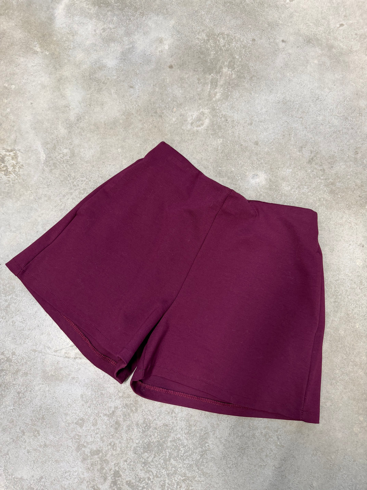 Butterstoff Shorts Soft Moments Burgundy