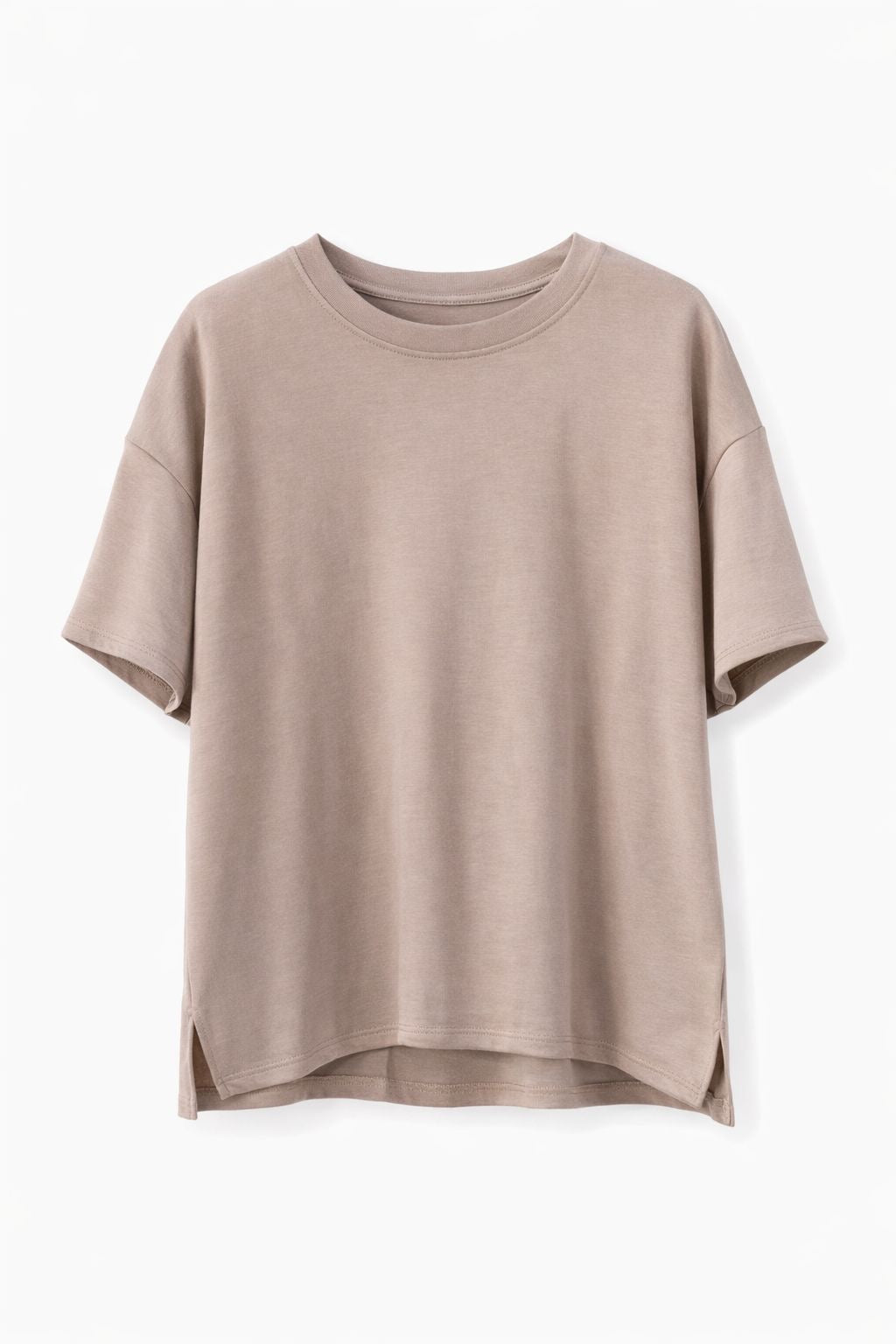 Shirt taupe SIMPLE