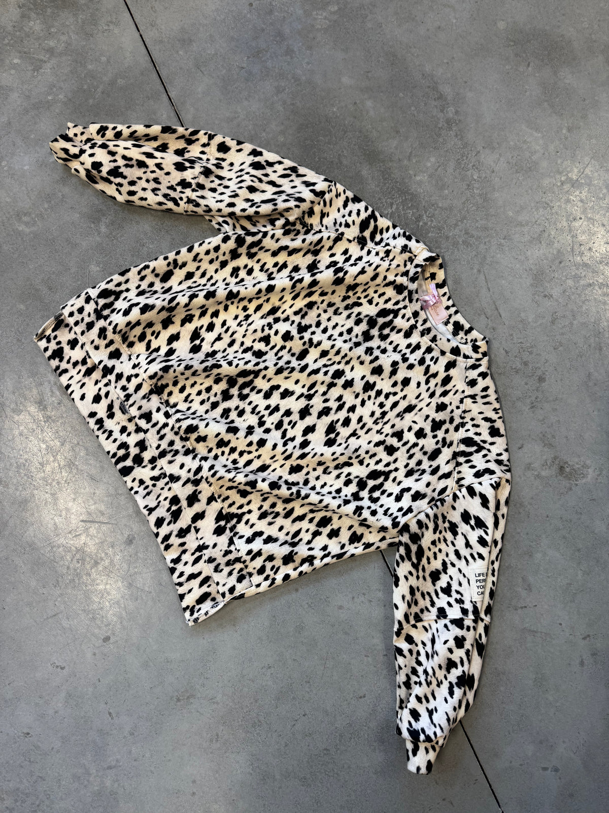 Butterstoff Sweater PERFECT OUTFIT creme / schwarz REH
