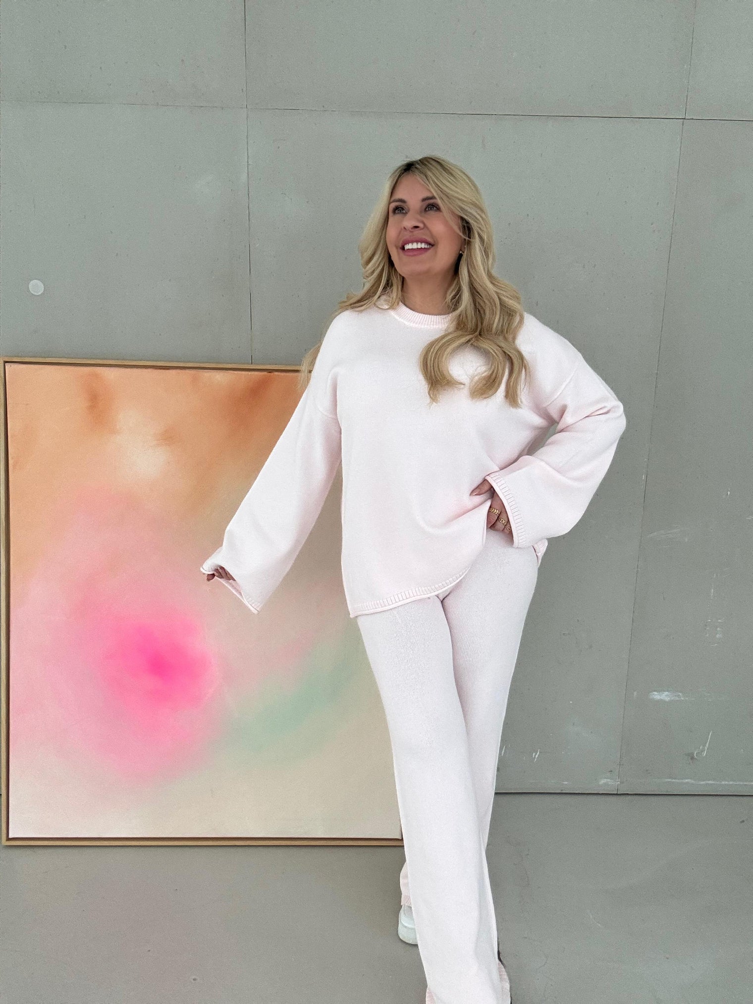 Pullover soft rose CLOUDY SKY