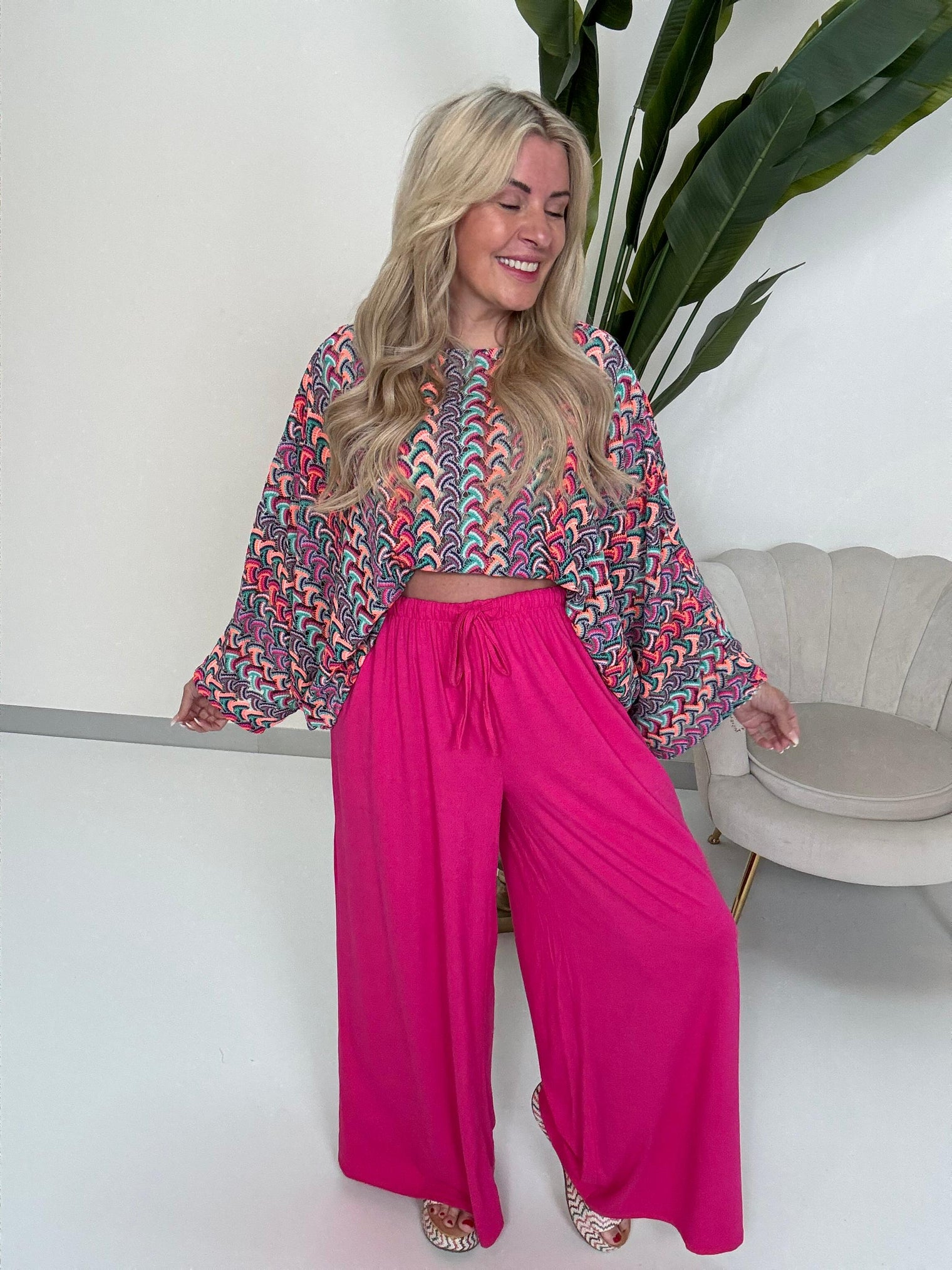 Hose FEELS LIKE BUTTER fuchsia
