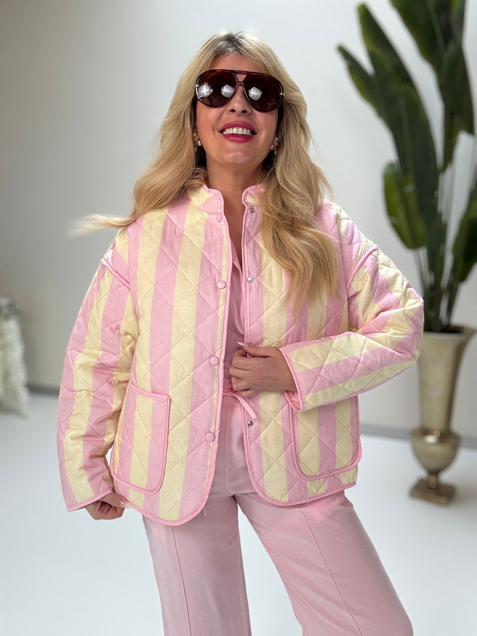 Jacke Pink Vanilla Puffer