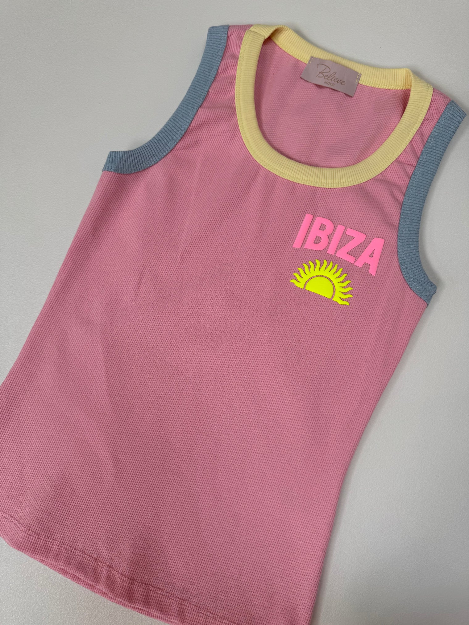Tank Top IBIZA GIRL candy rose