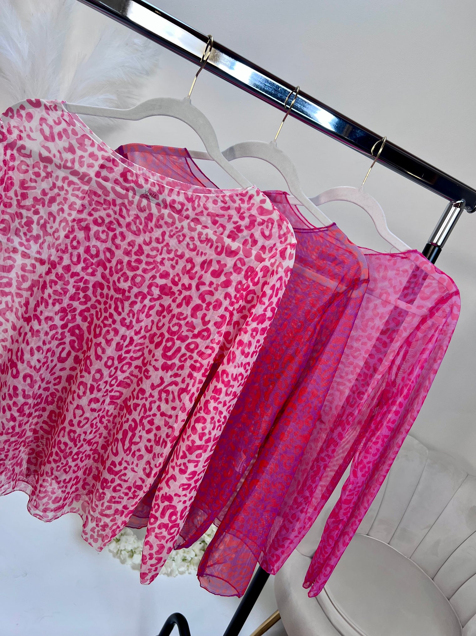 Mesh Langarmshirt LEO FEVER