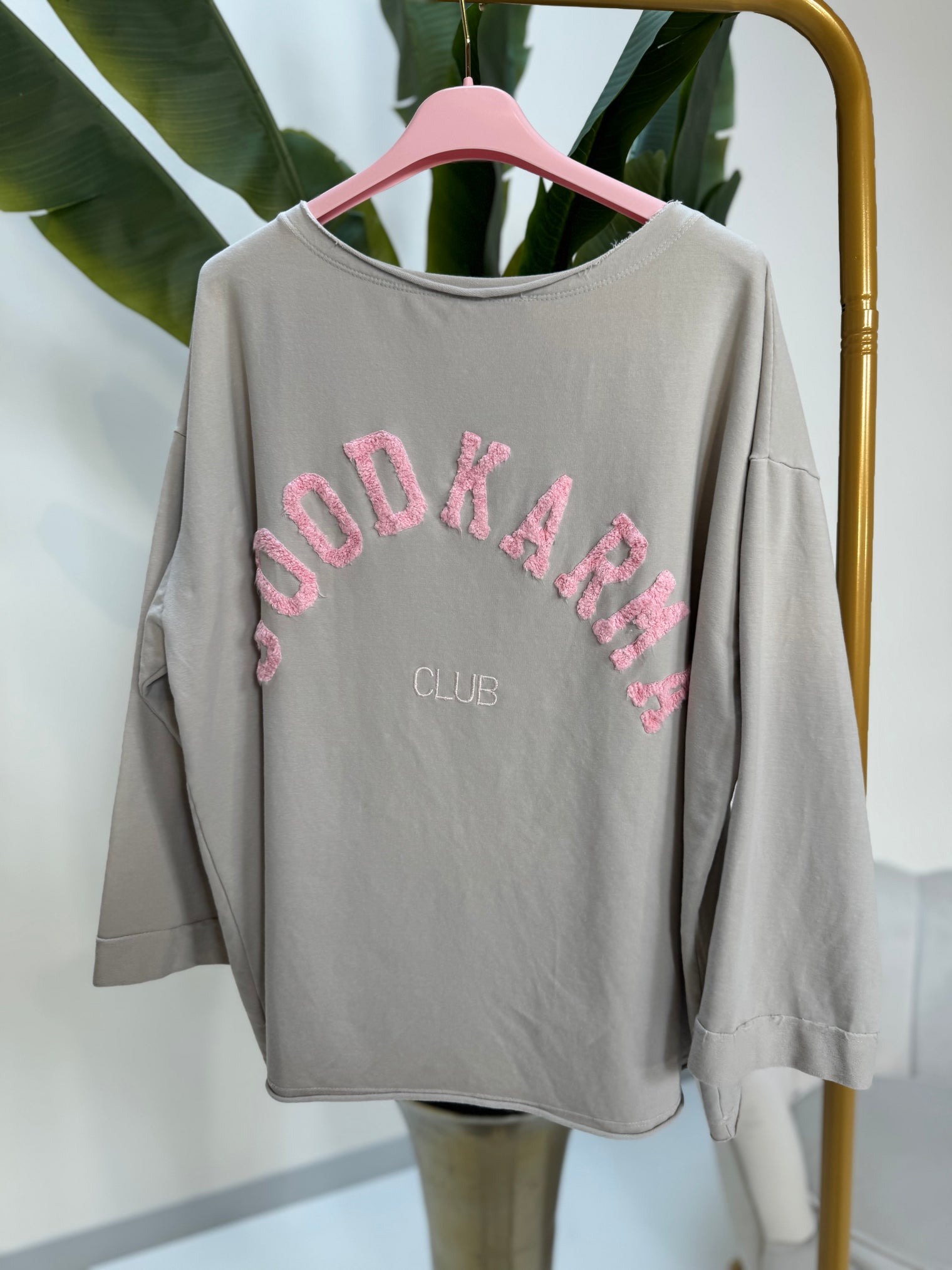 Jersey Pullover beige GOODKARMA CLUB