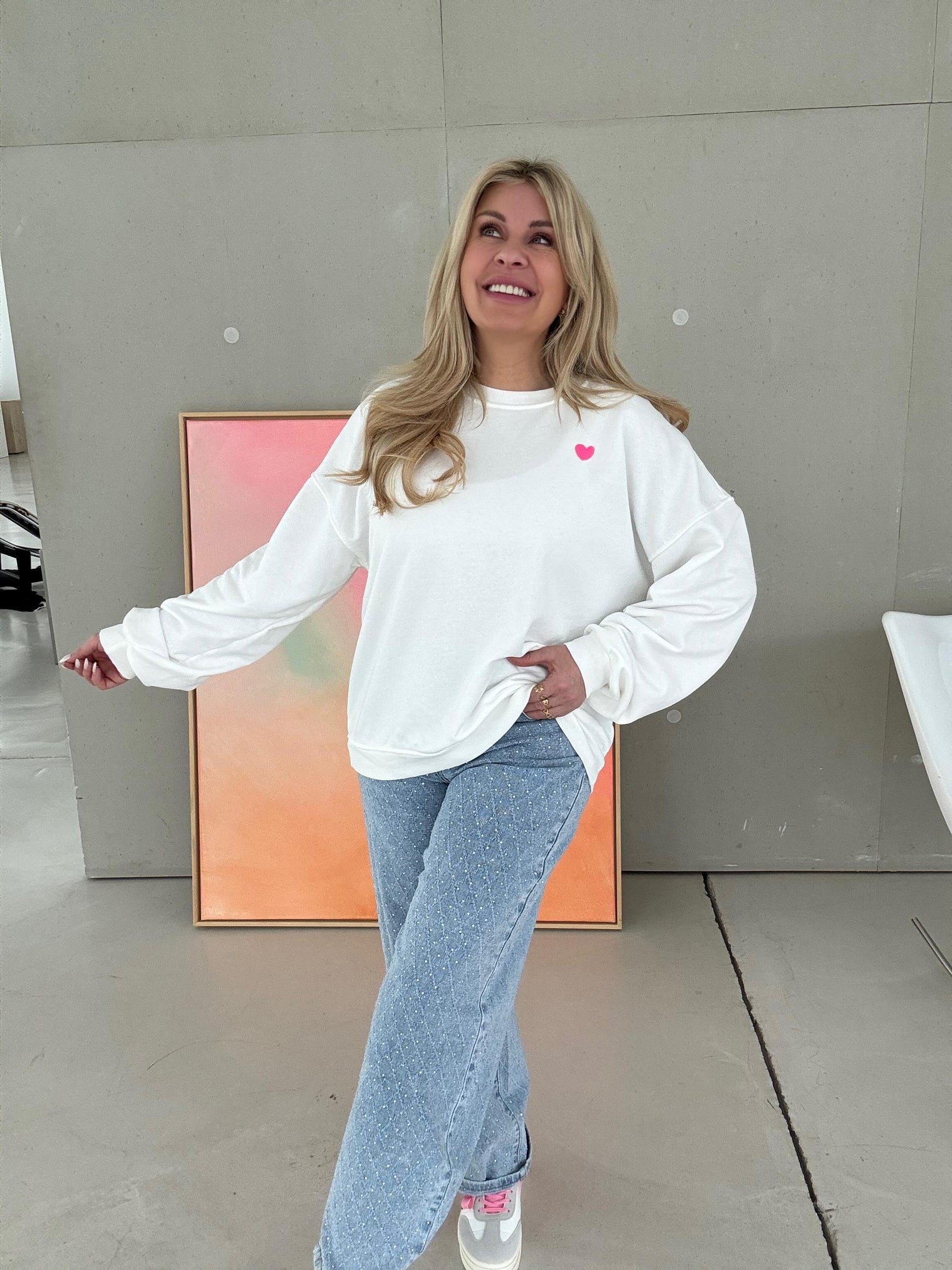 Sweater weiß LITTLE LOVE