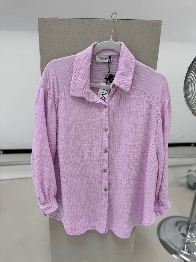 Signature Musselin Bluse CANDY FLIEDER