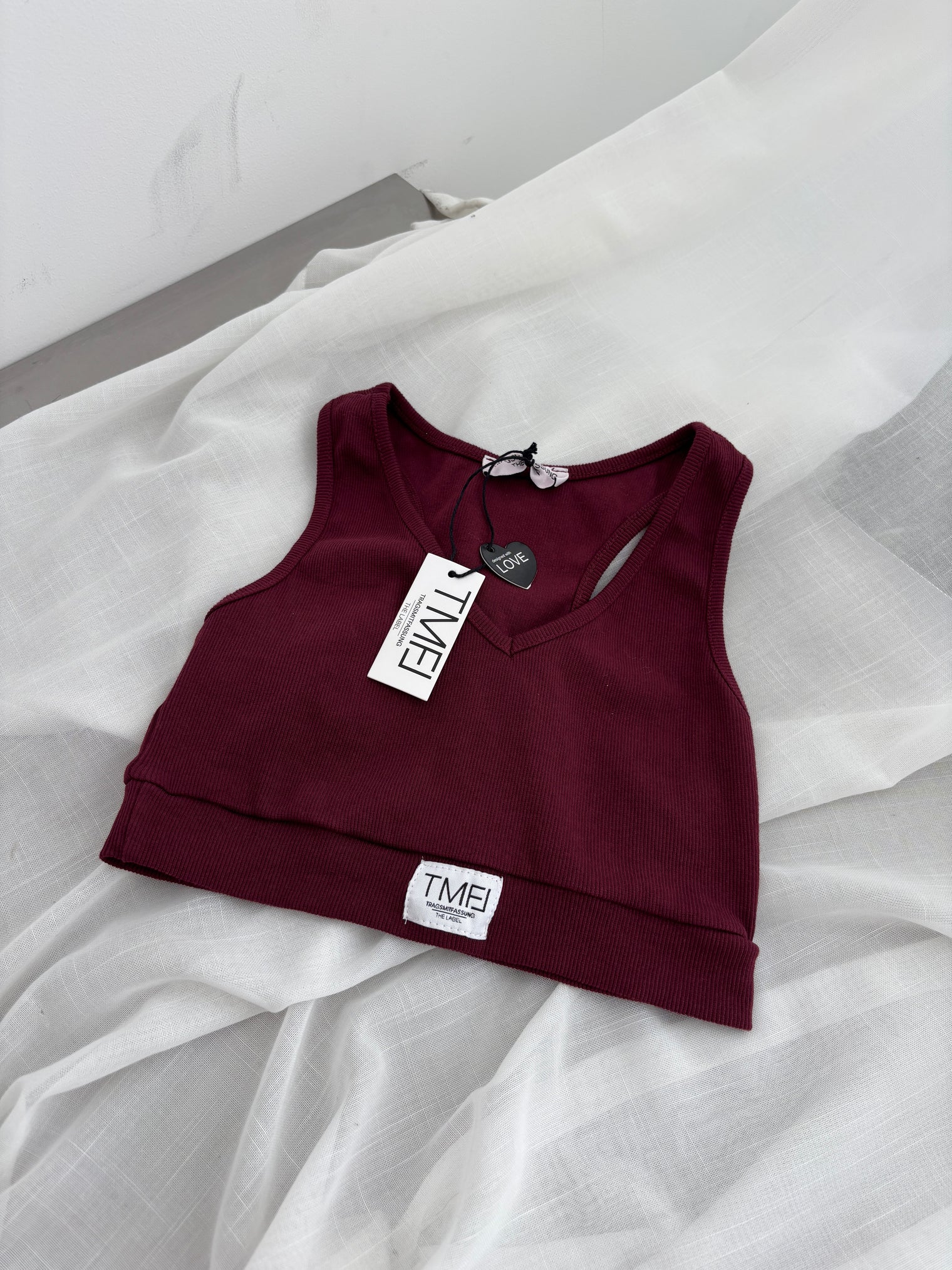 SIGNATURE BRALETTE burgundy