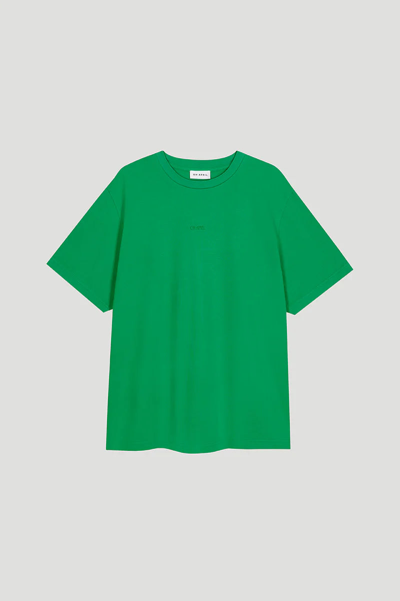 OH APRIL Boyfriend T-Shirt Blooming Club Evergreen Dream