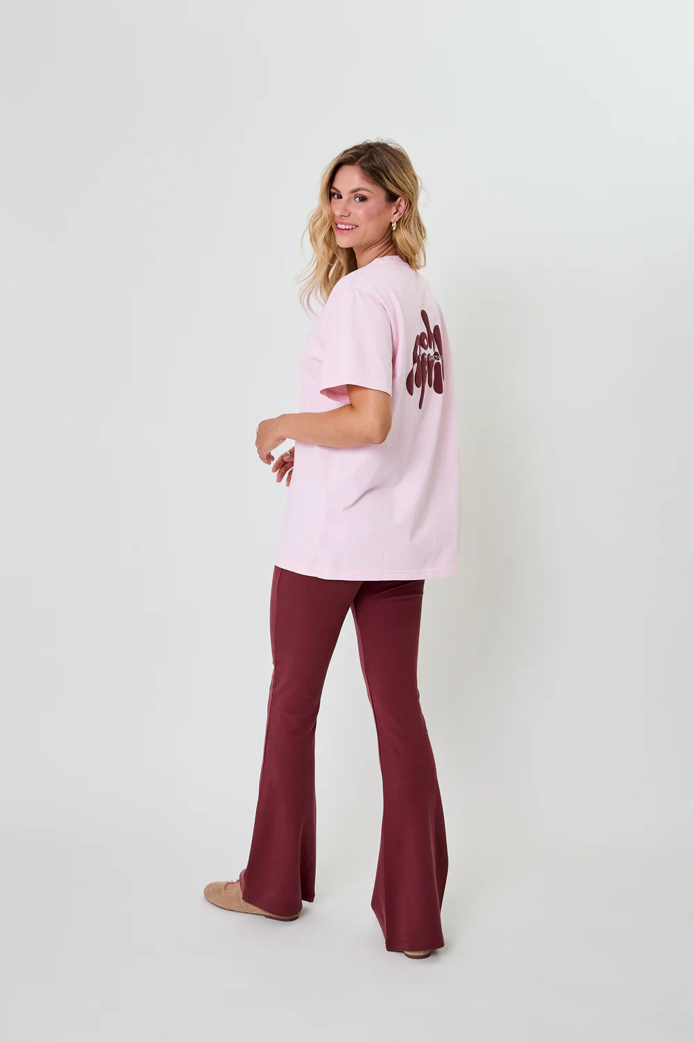 OH APRIL BF T-Shirt Muse Sugar Pink