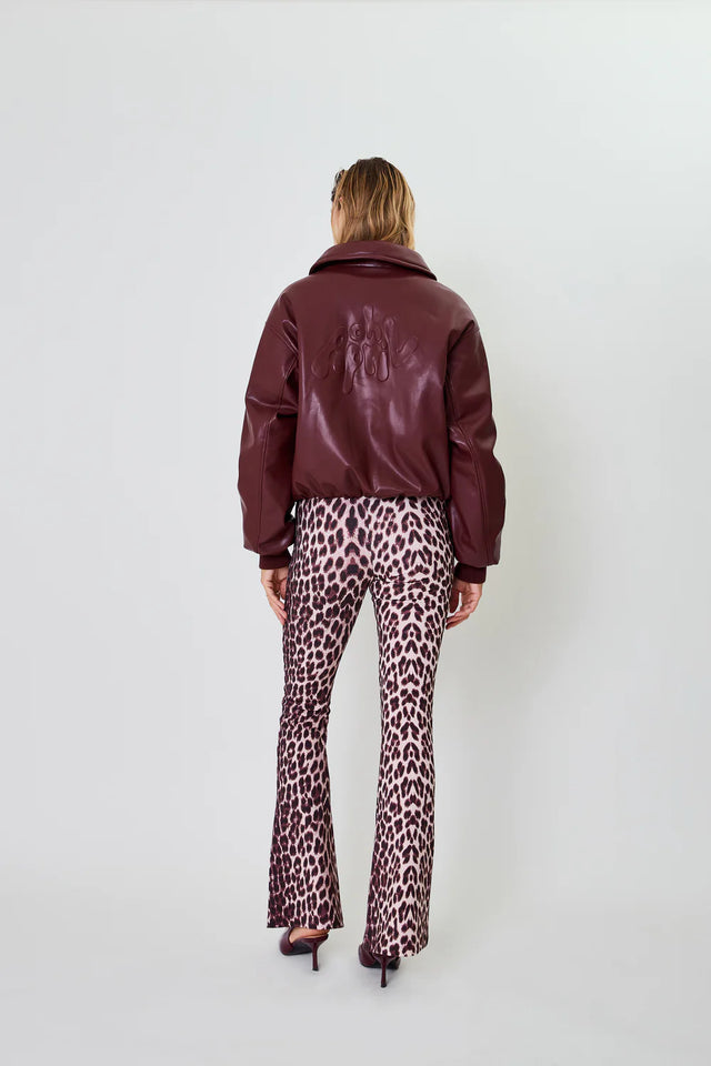 OH APRIL Bobbie Bomberjacket Cherrywood